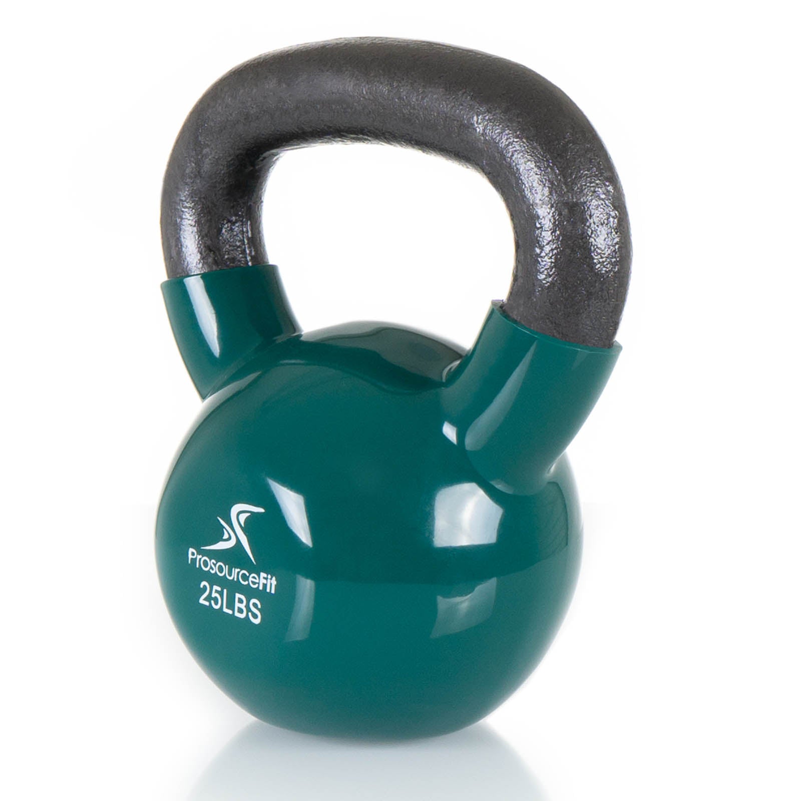 Vinyl Coated Iron Kettlebell, 25lb
