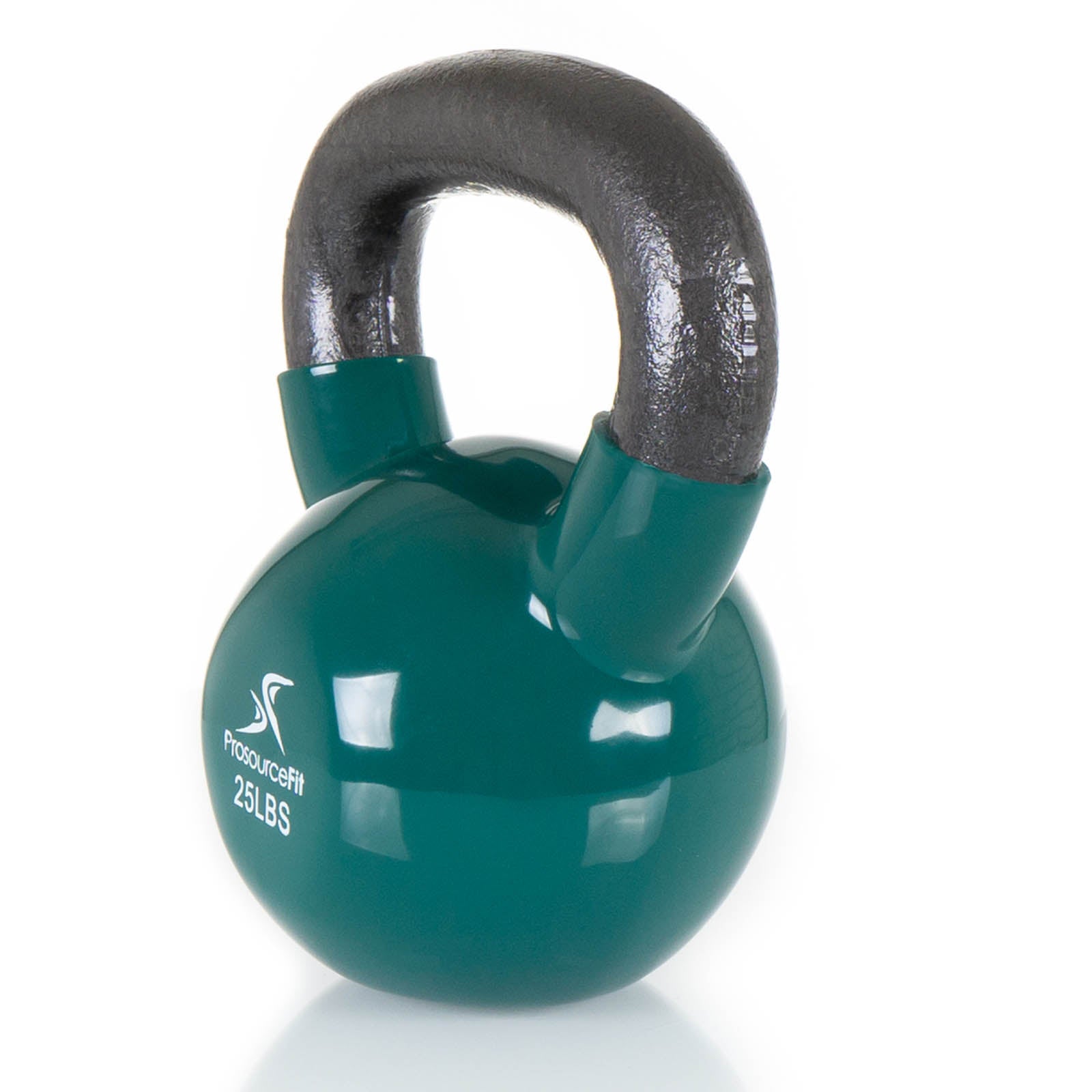 Vinyl Coated Iron Kettlebell, 25lb