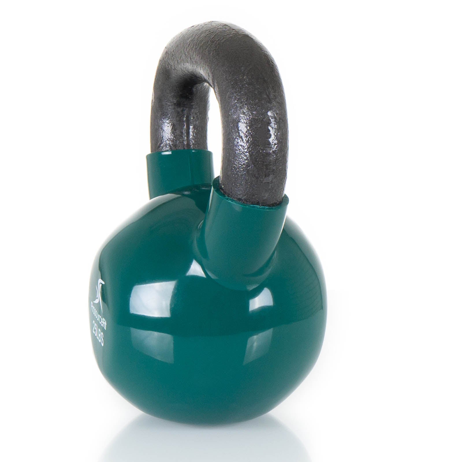 Vinyl Coated Iron Kettlebell, 25lb