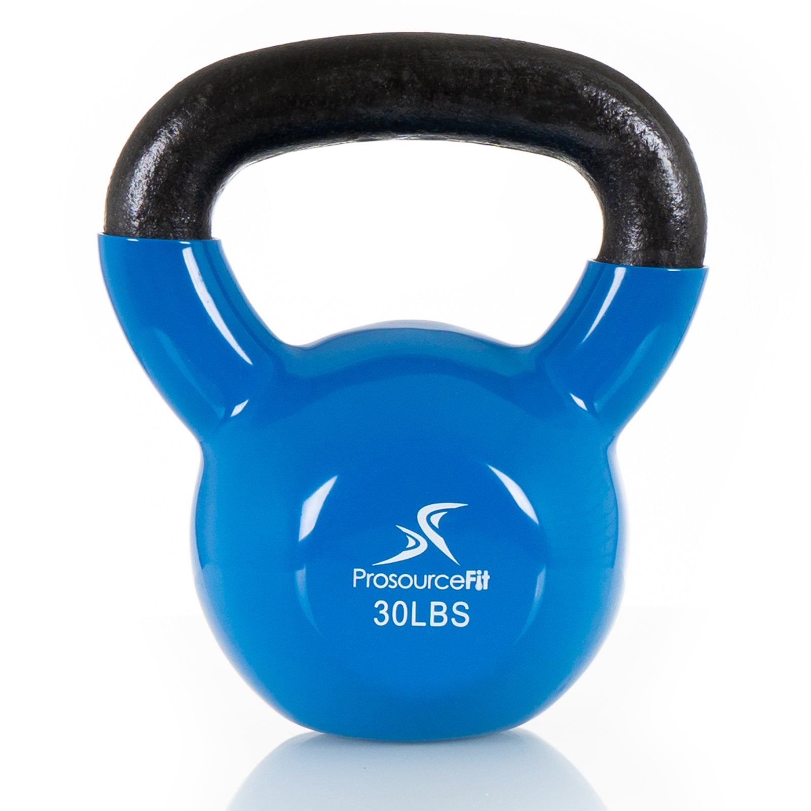 Vinyl Coated Iron Kettlebell, 30lb