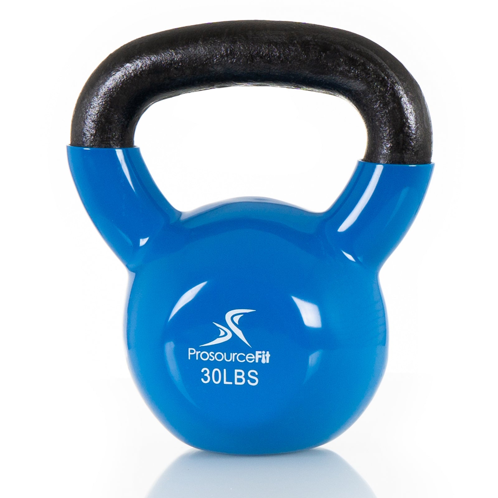 Vinyl Coated Iron Kettlebell, 30lb