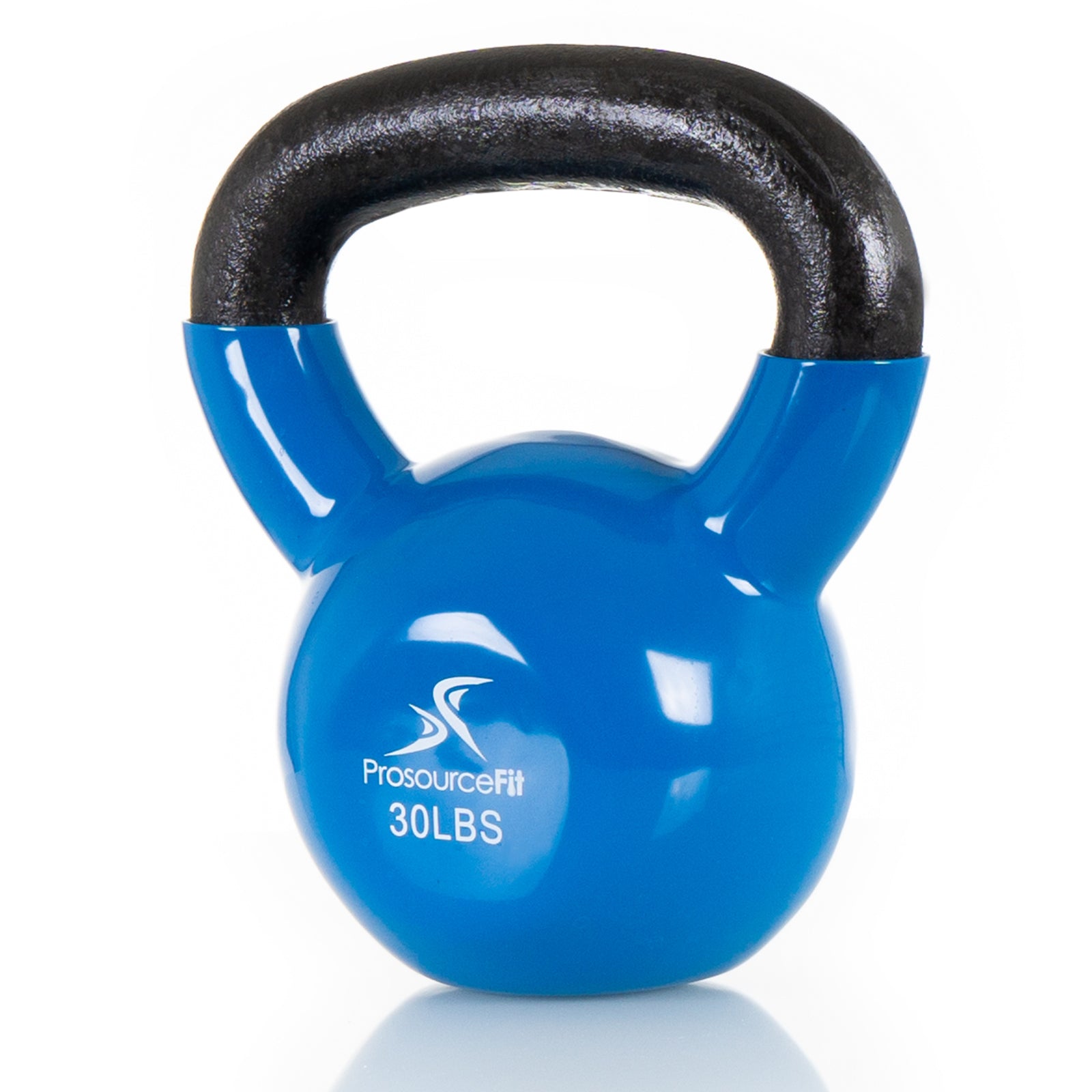 Vinyl Coated Iron Kettlebell, 30lb