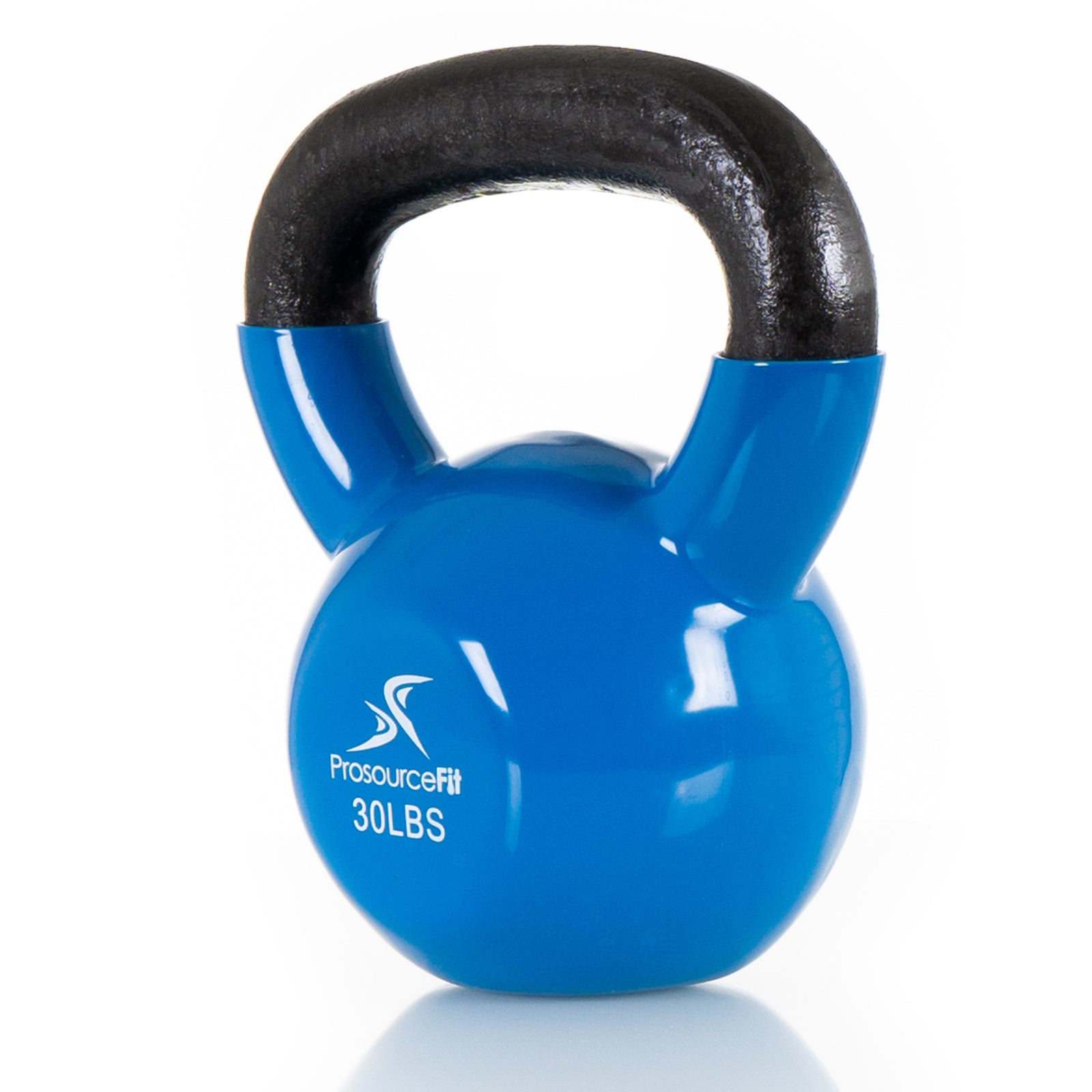 Vinyl Coated Iron Kettlebell, 30lb