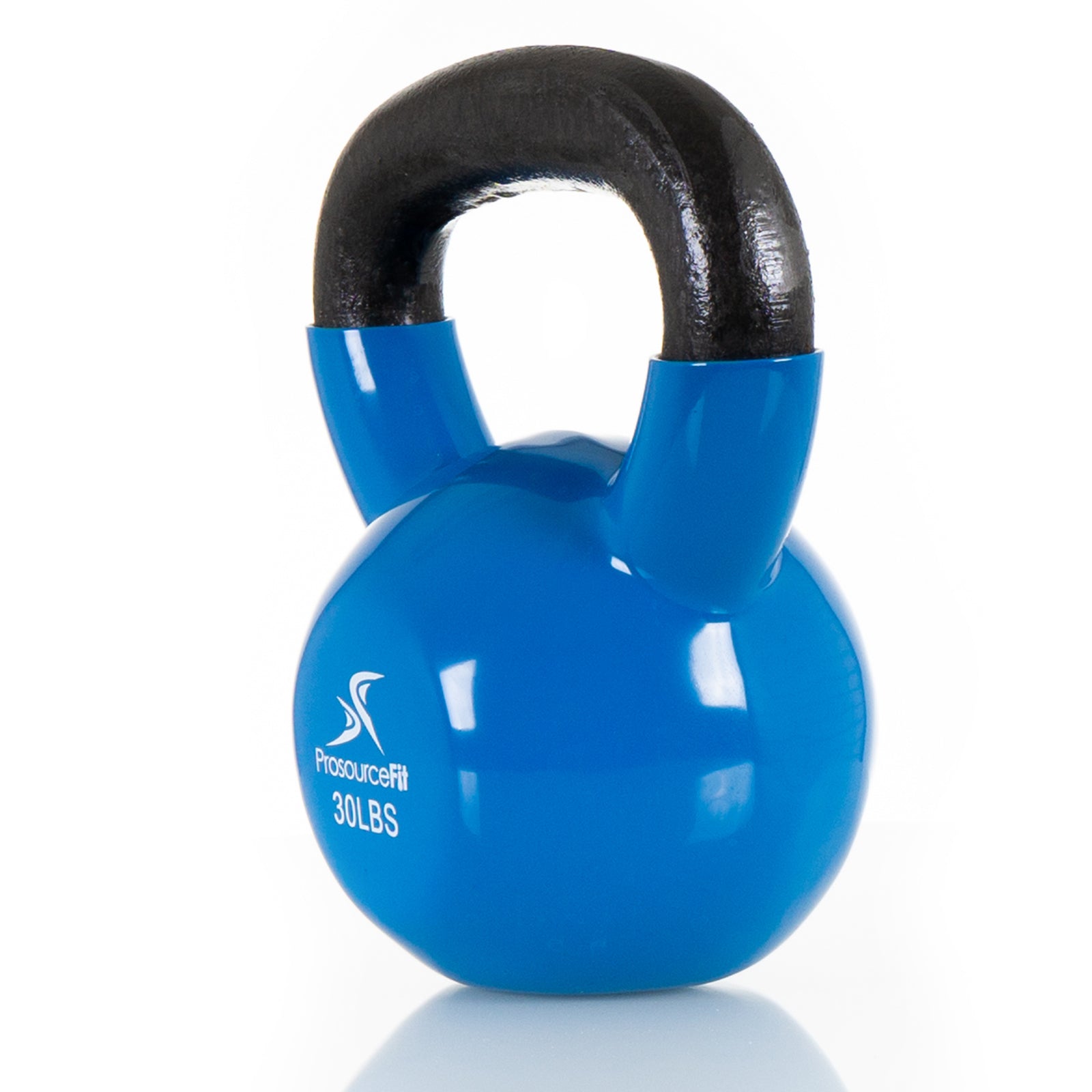 Vinyl Coated Iron Kettlebell, 30lb