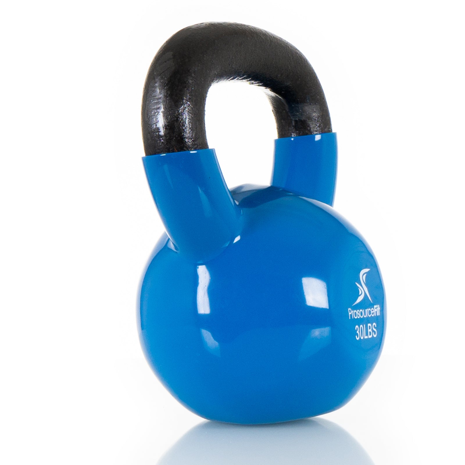 Vinyl Coated Iron Kettlebell, 30lb