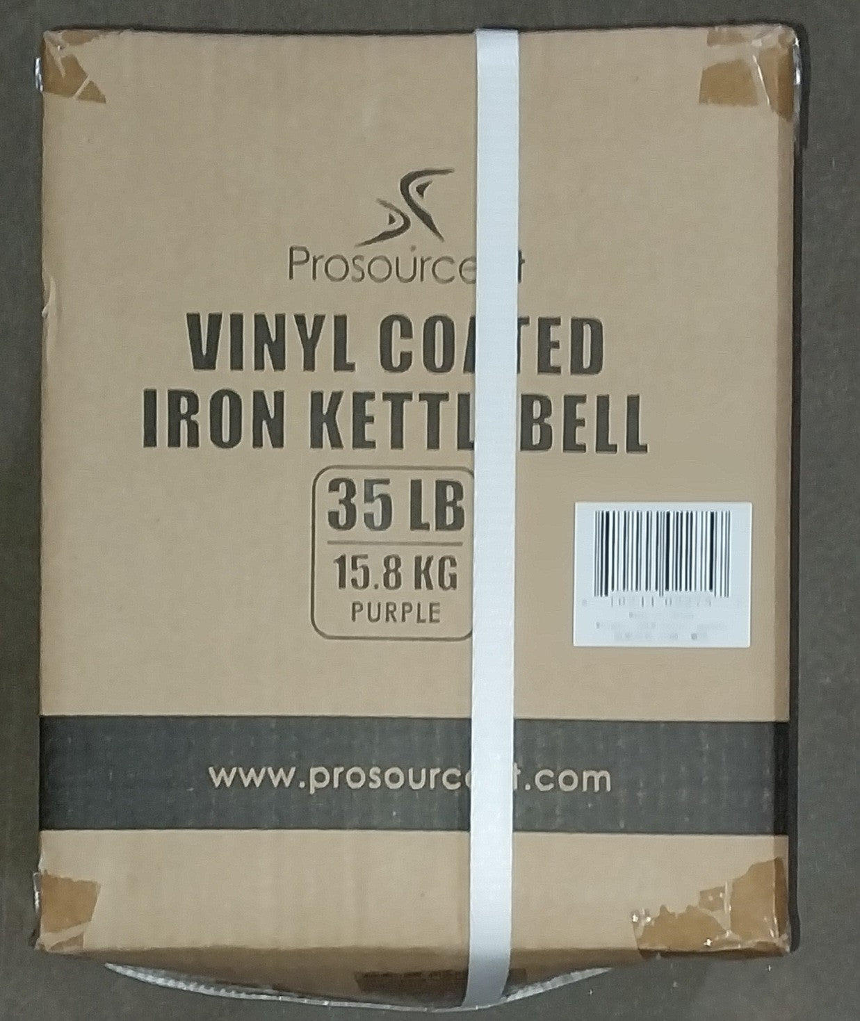 Vinyl Coated Iron Kettlebell, 35lb