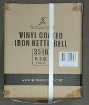 Vinyl Coated Iron Kettlebell, 35lb