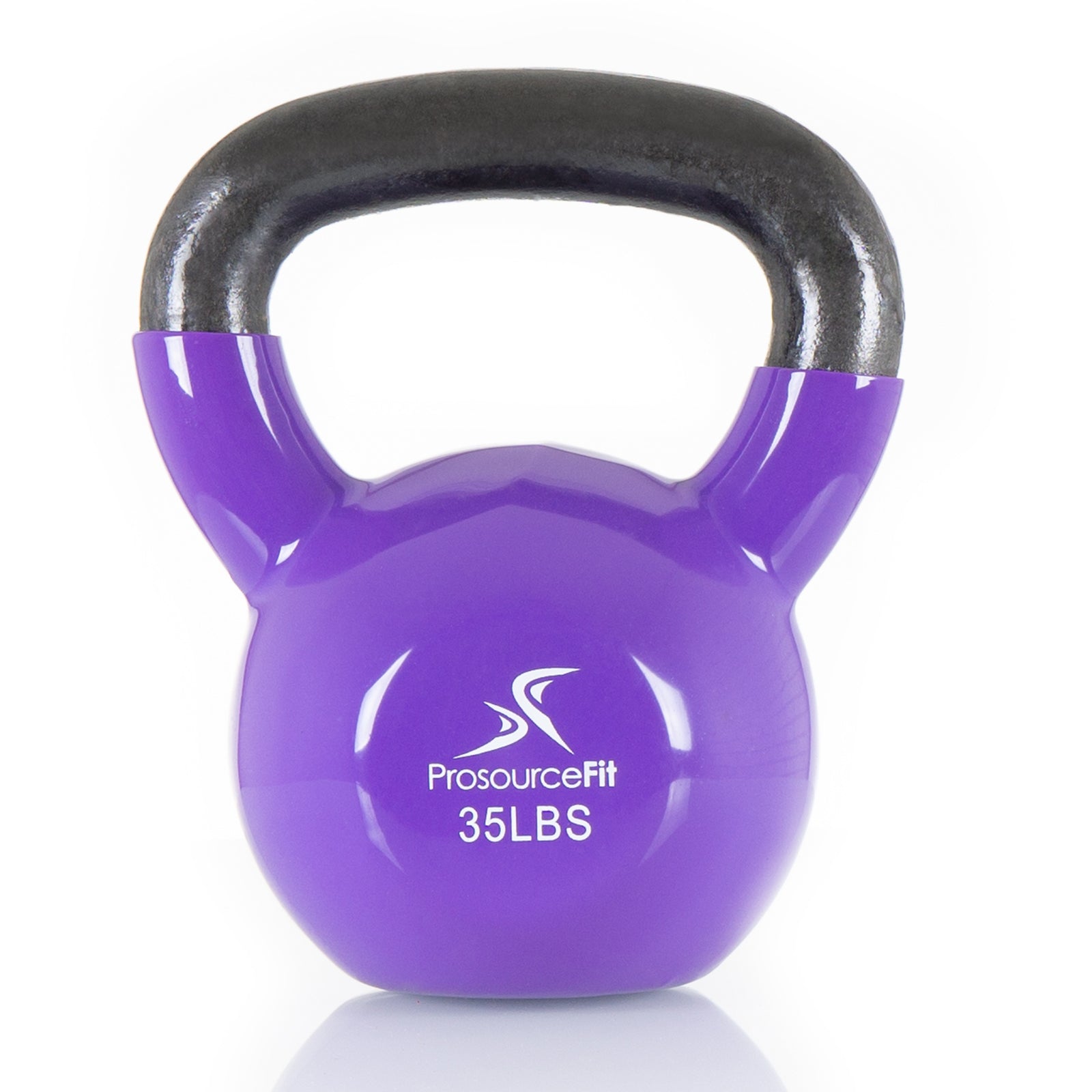 Vinyl Coated Iron Kettlebell, 35lb