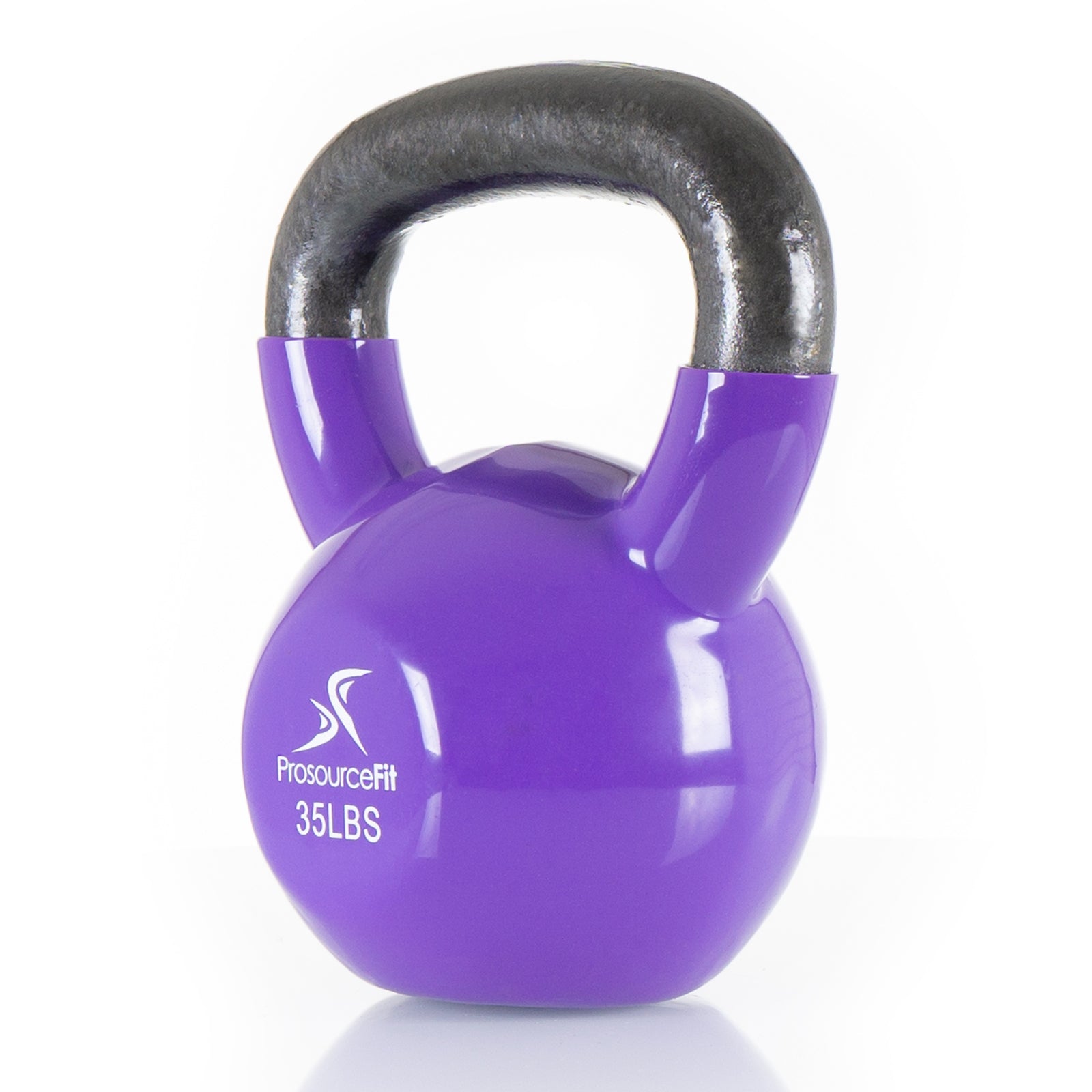 Vinyl Coated Iron Kettlebell, 35lb