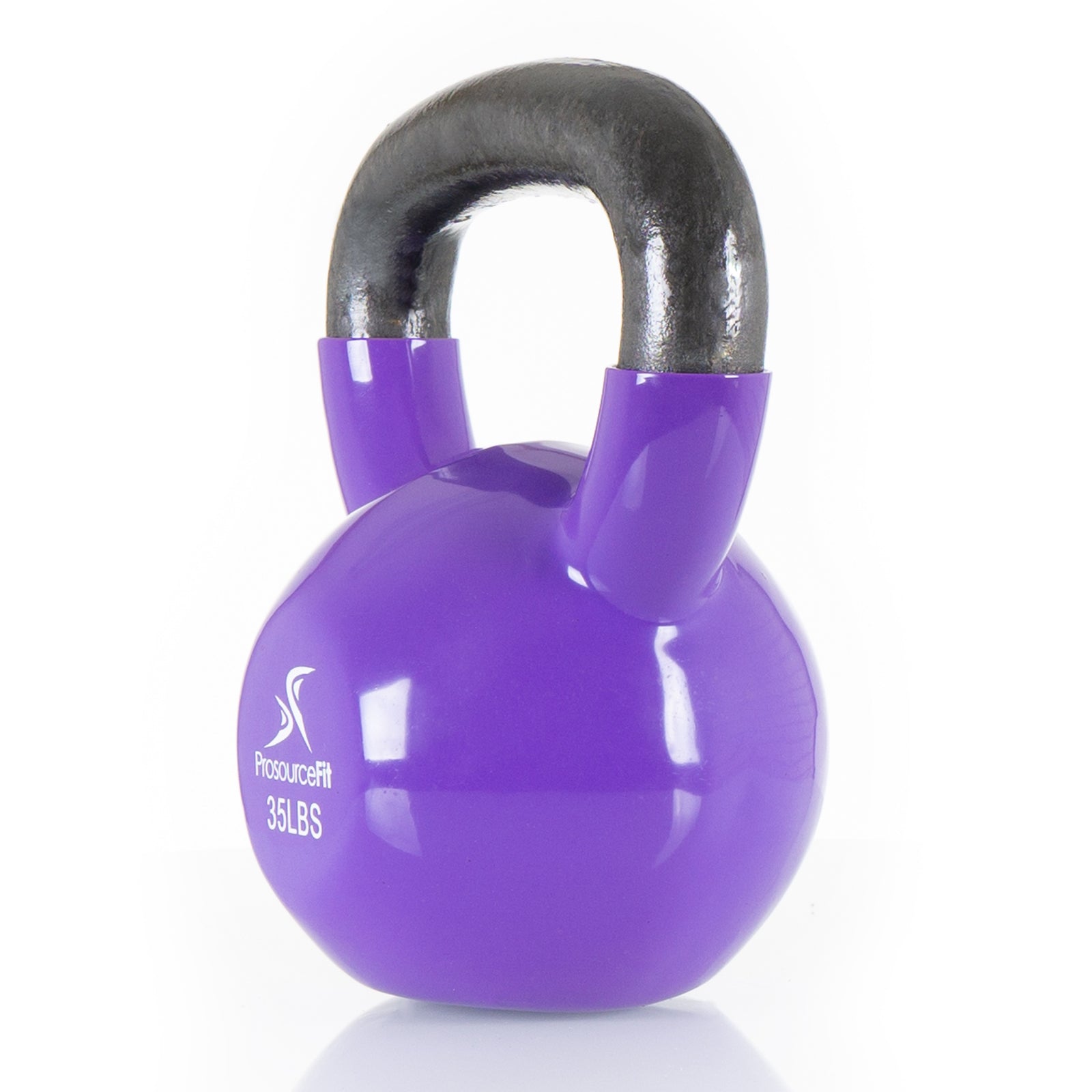Vinyl Coated Iron Kettlebell, 35lb