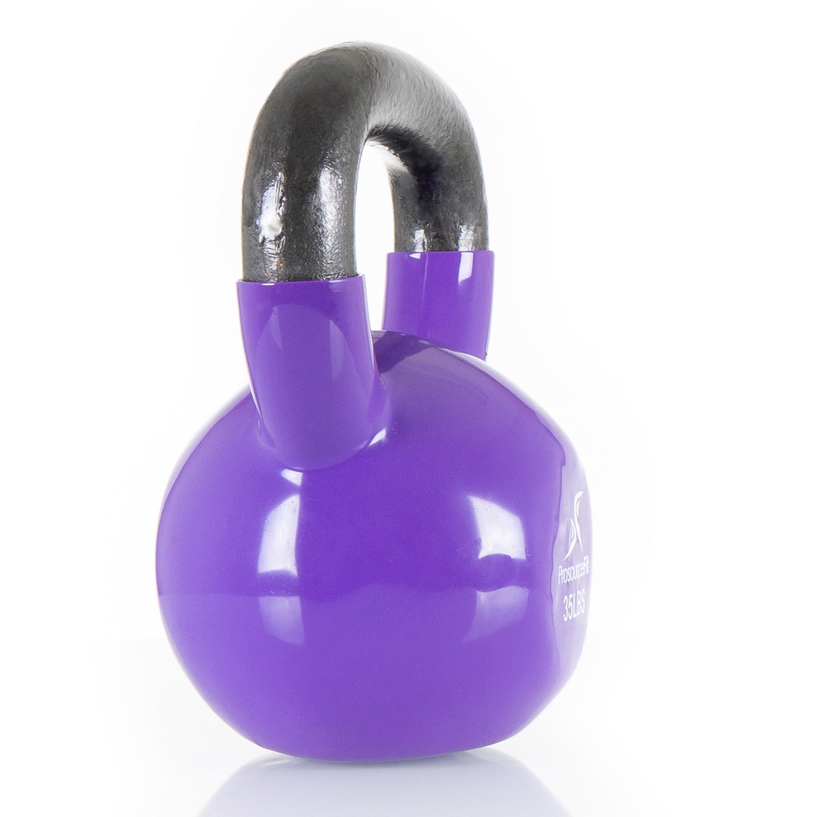 Vinyl Coated Iron Kettlebell, 35lb