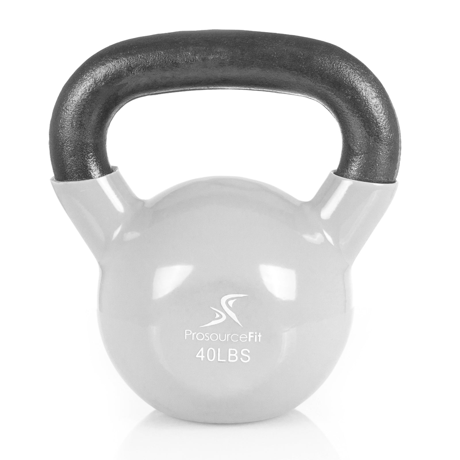 Vinyl Coated Iron Kettlebell, 40lb