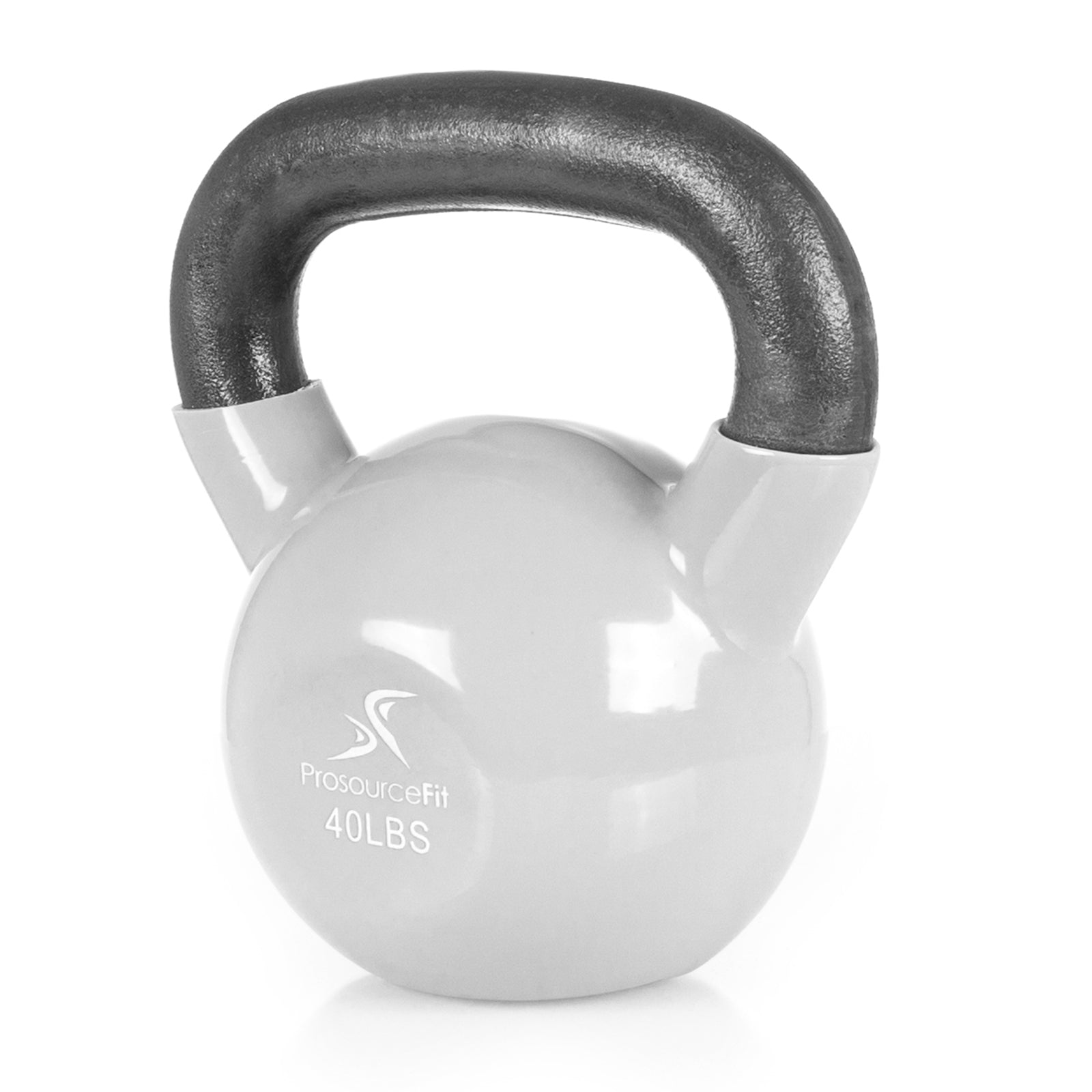 Vinyl Coated Iron Kettlebell, 40lb