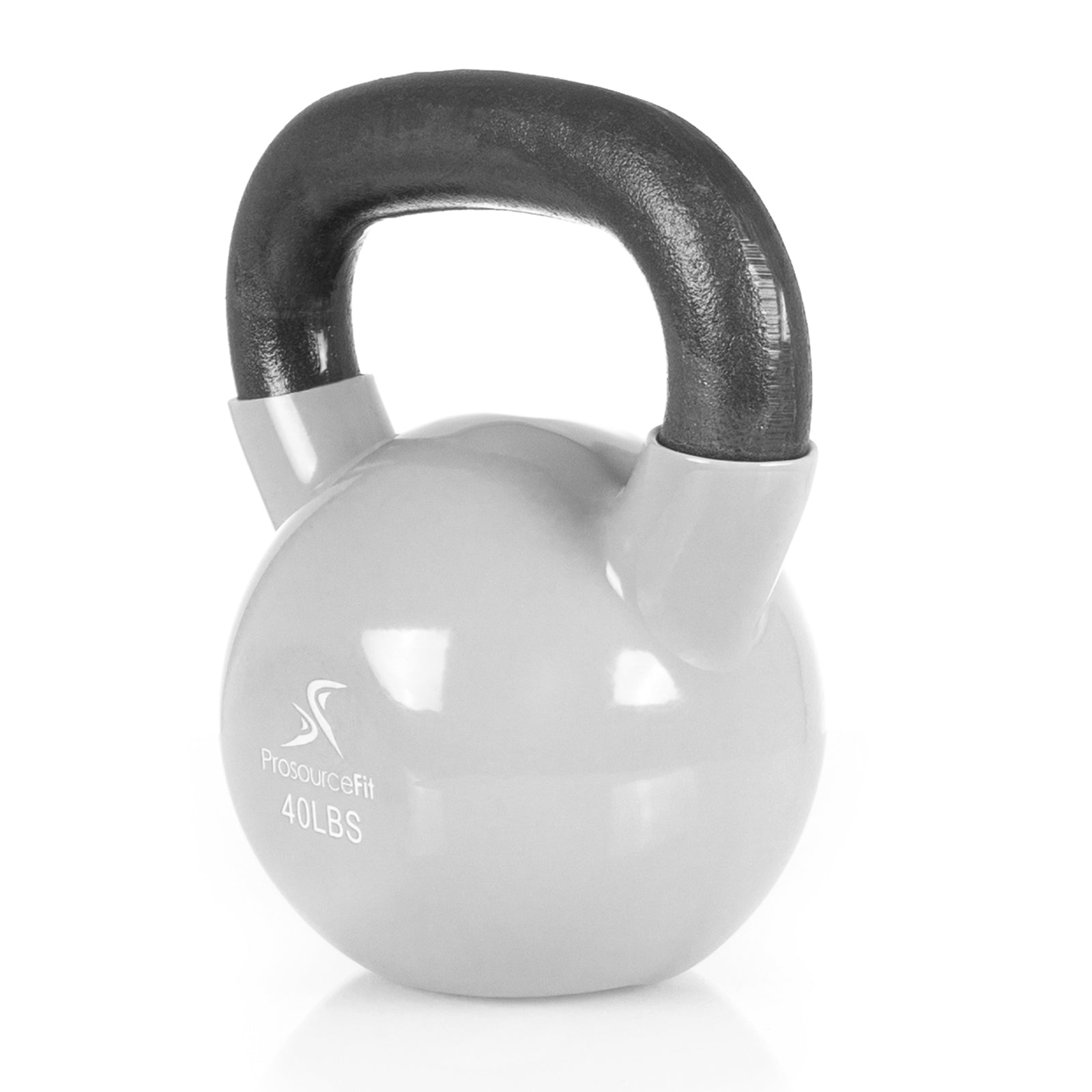 Vinyl Coated Iron Kettlebell, 40lb