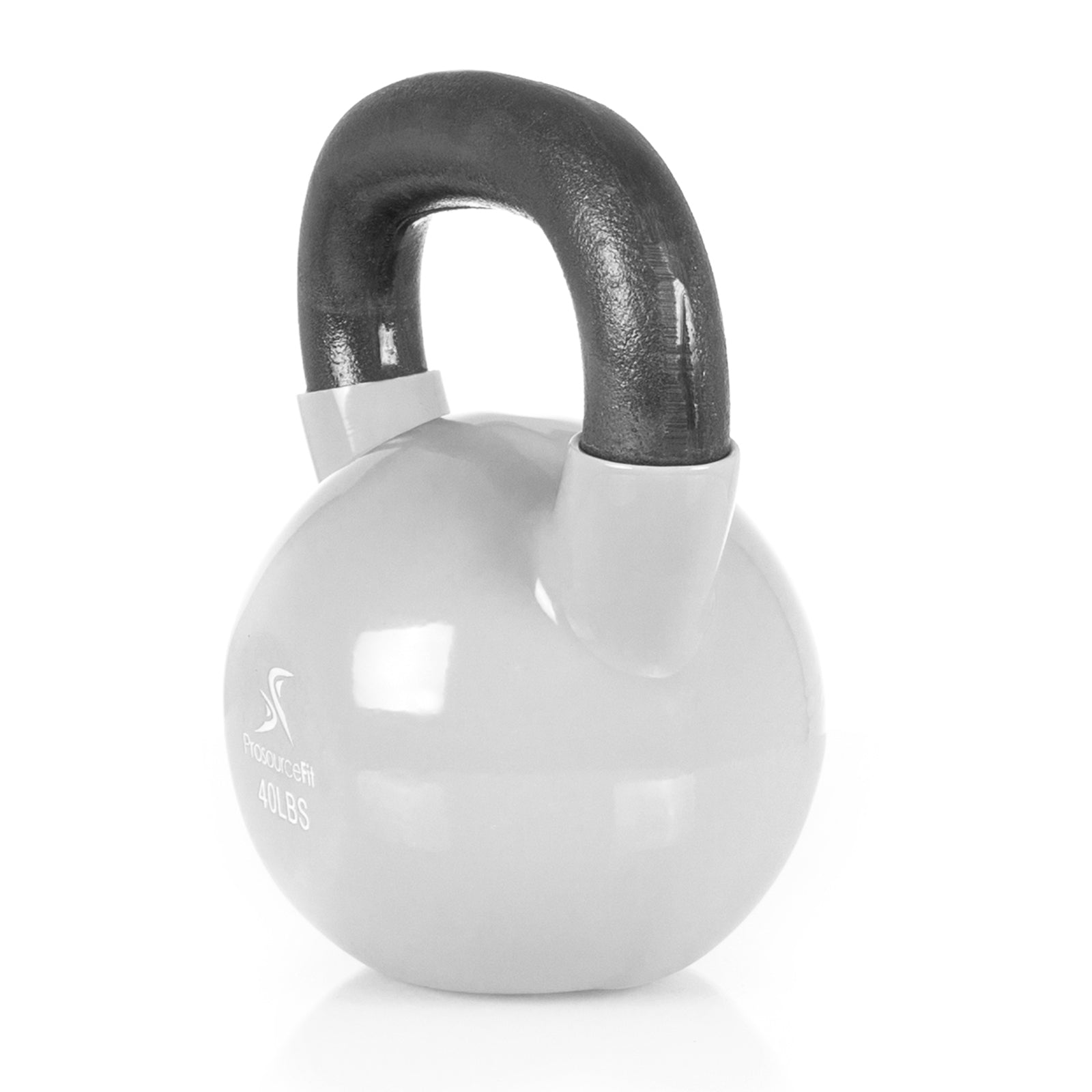 Vinyl Coated Iron Kettlebell, 40lb