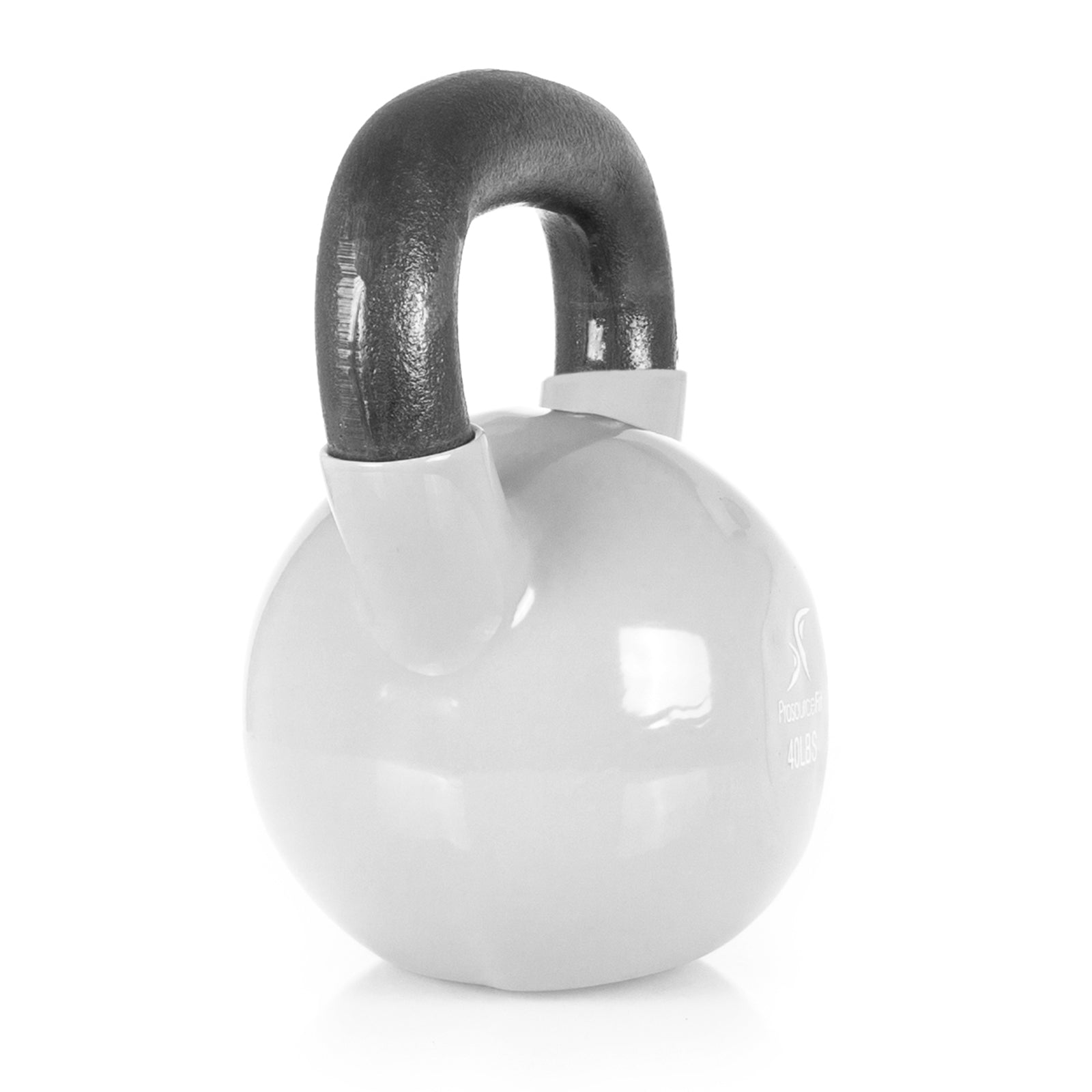 Vinyl Coated Iron Kettlebell, 40lb