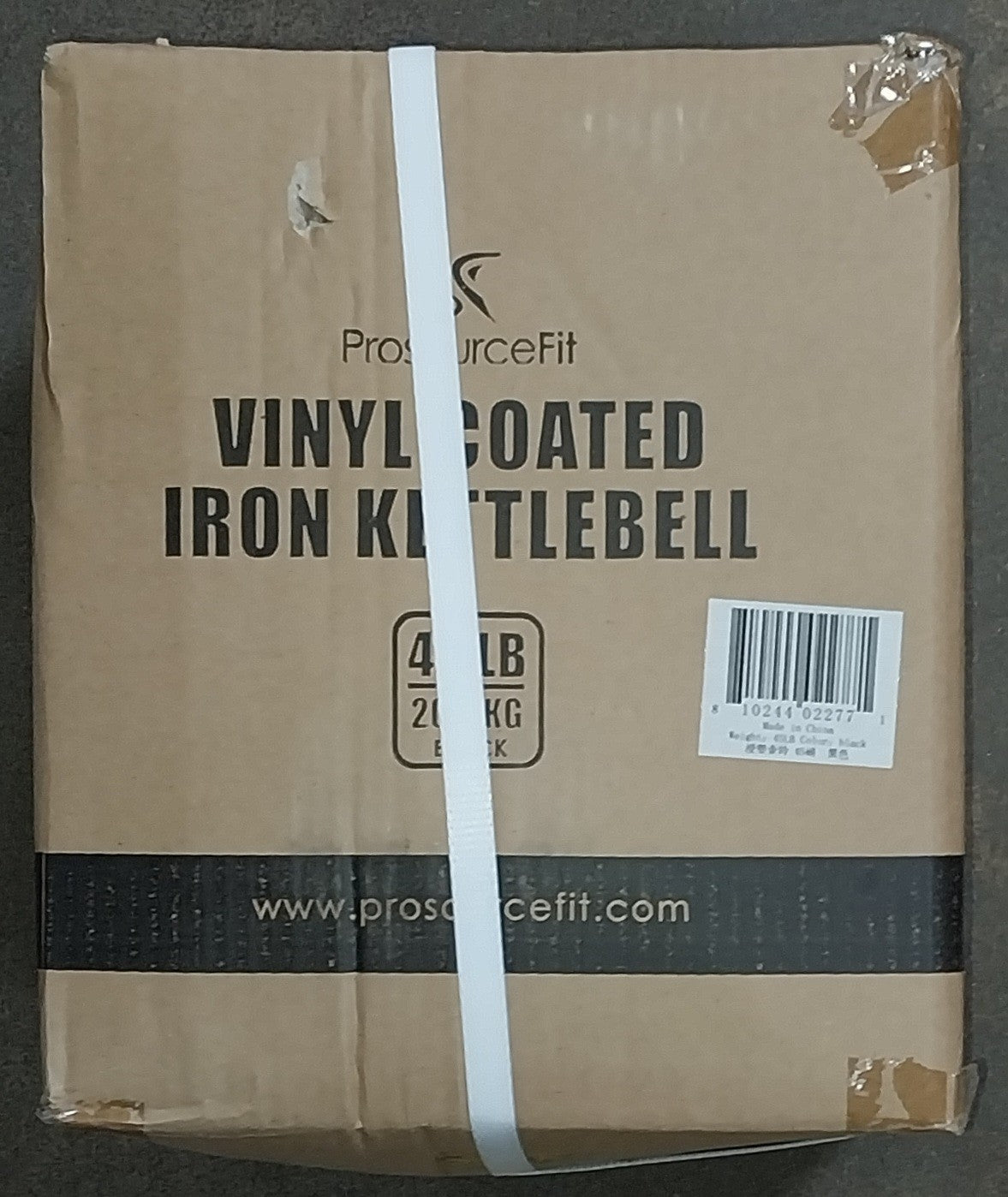 Vinyl Coated Iron Kettlebell, 45lb