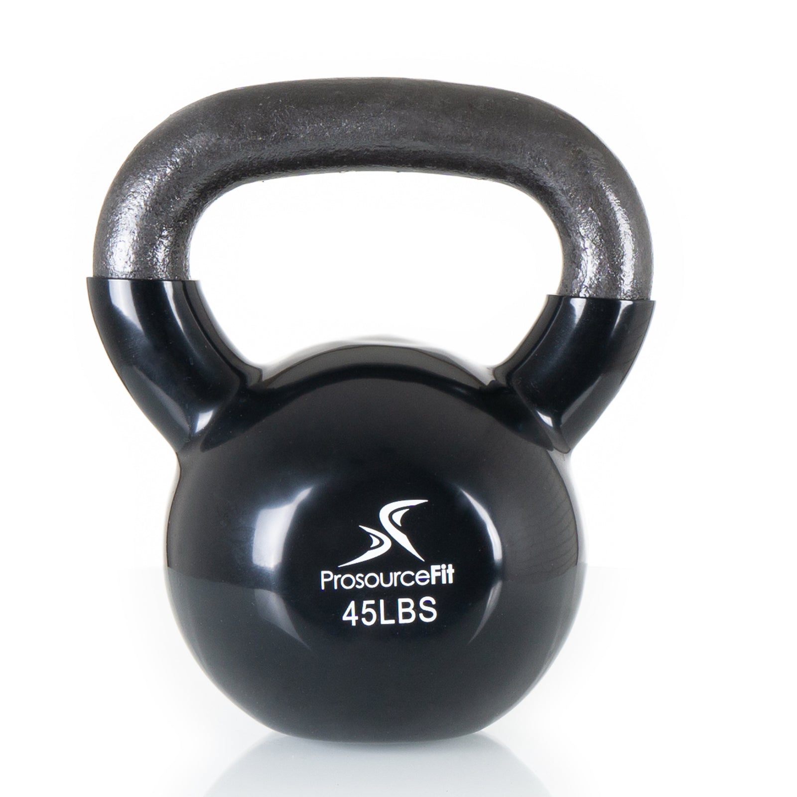 Vinyl Coated Iron Kettlebell, 45lb