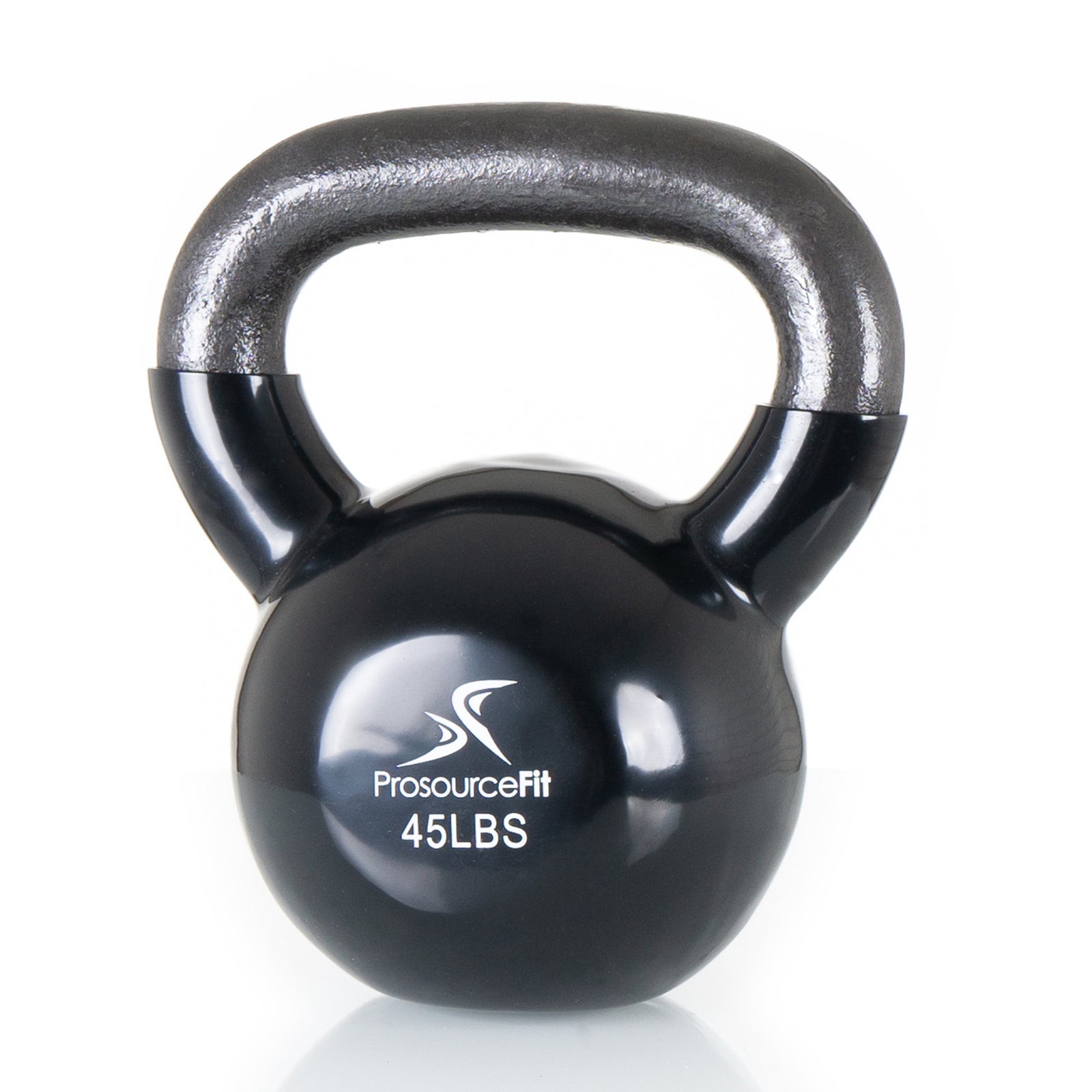 Vinyl Coated Iron Kettlebell, 45lb