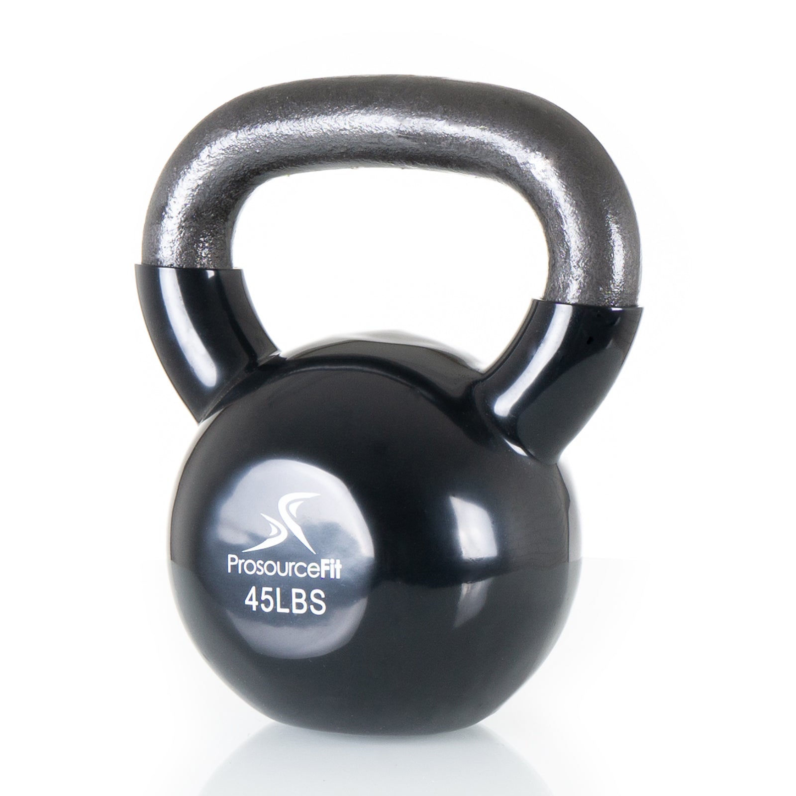 Vinyl Coated Iron Kettlebell, 45lb