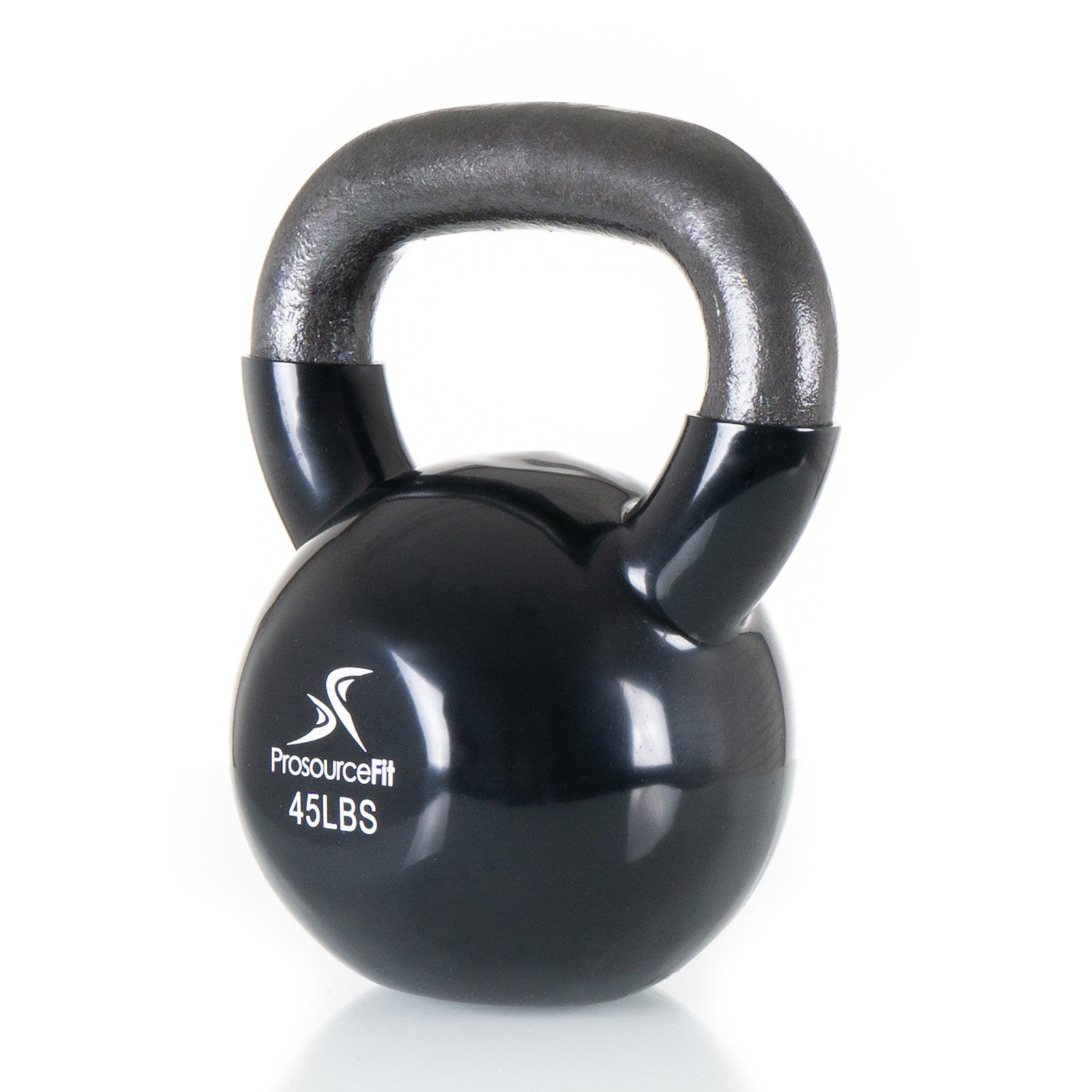 Vinyl Coated Iron Kettlebell, 45lb