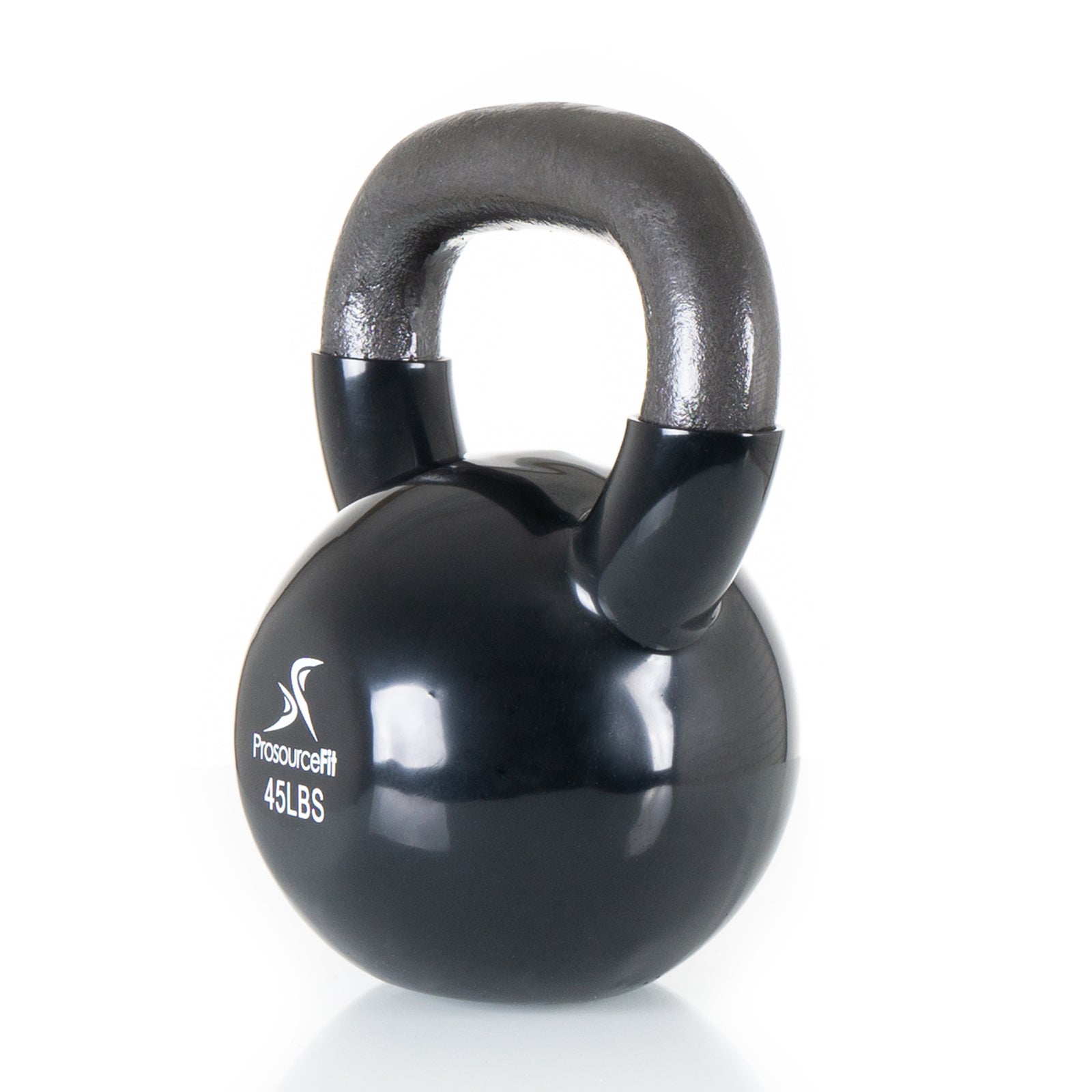 Vinyl Coated Iron Kettlebell, 45lb