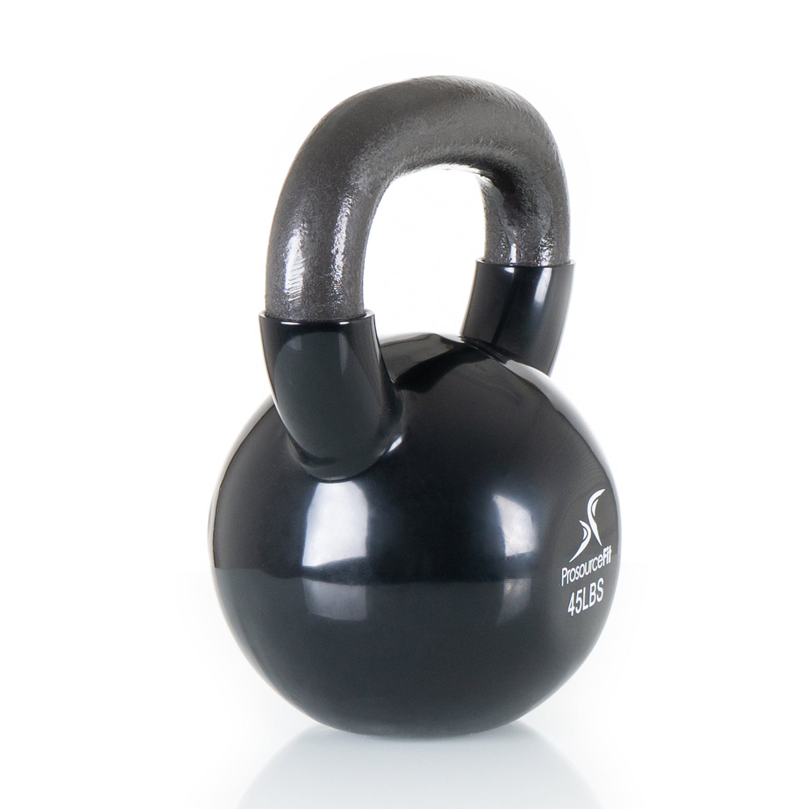 Vinyl Coated Iron Kettlebell, 45lb