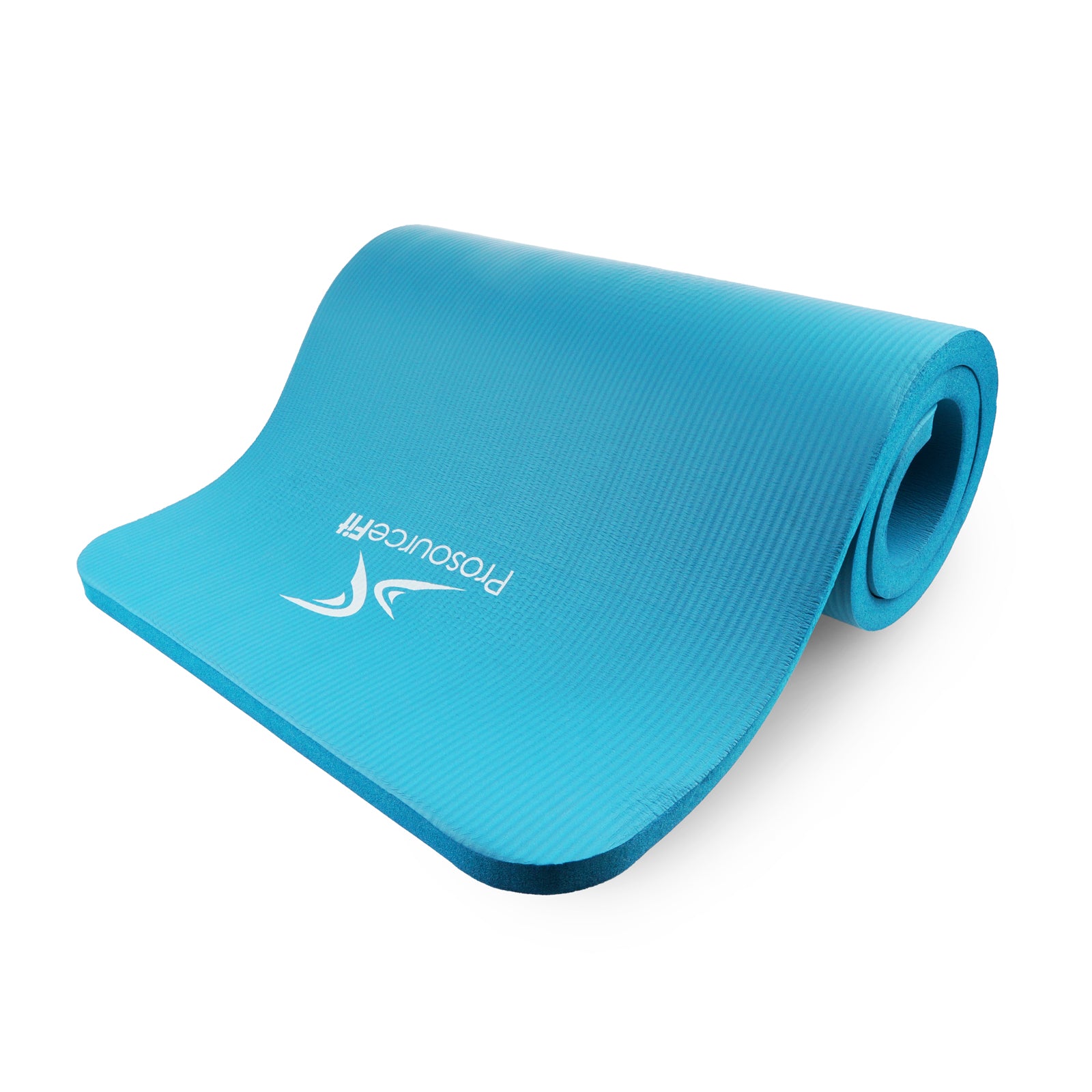 Extra Thick Yoga and Pilates Mat  1-in, Aqua