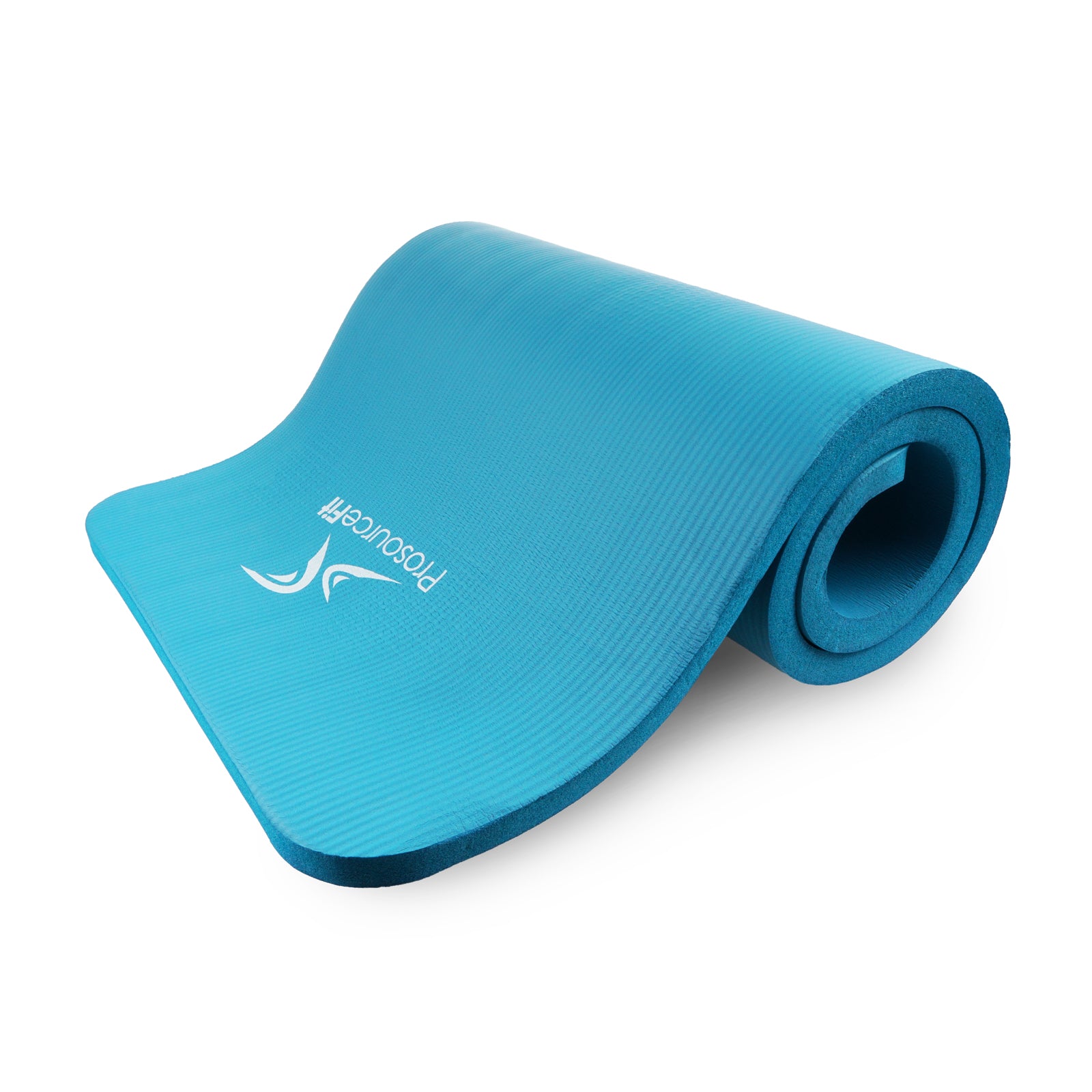 Extra Thick Yoga and Pilates Mat  1-in, Aqua