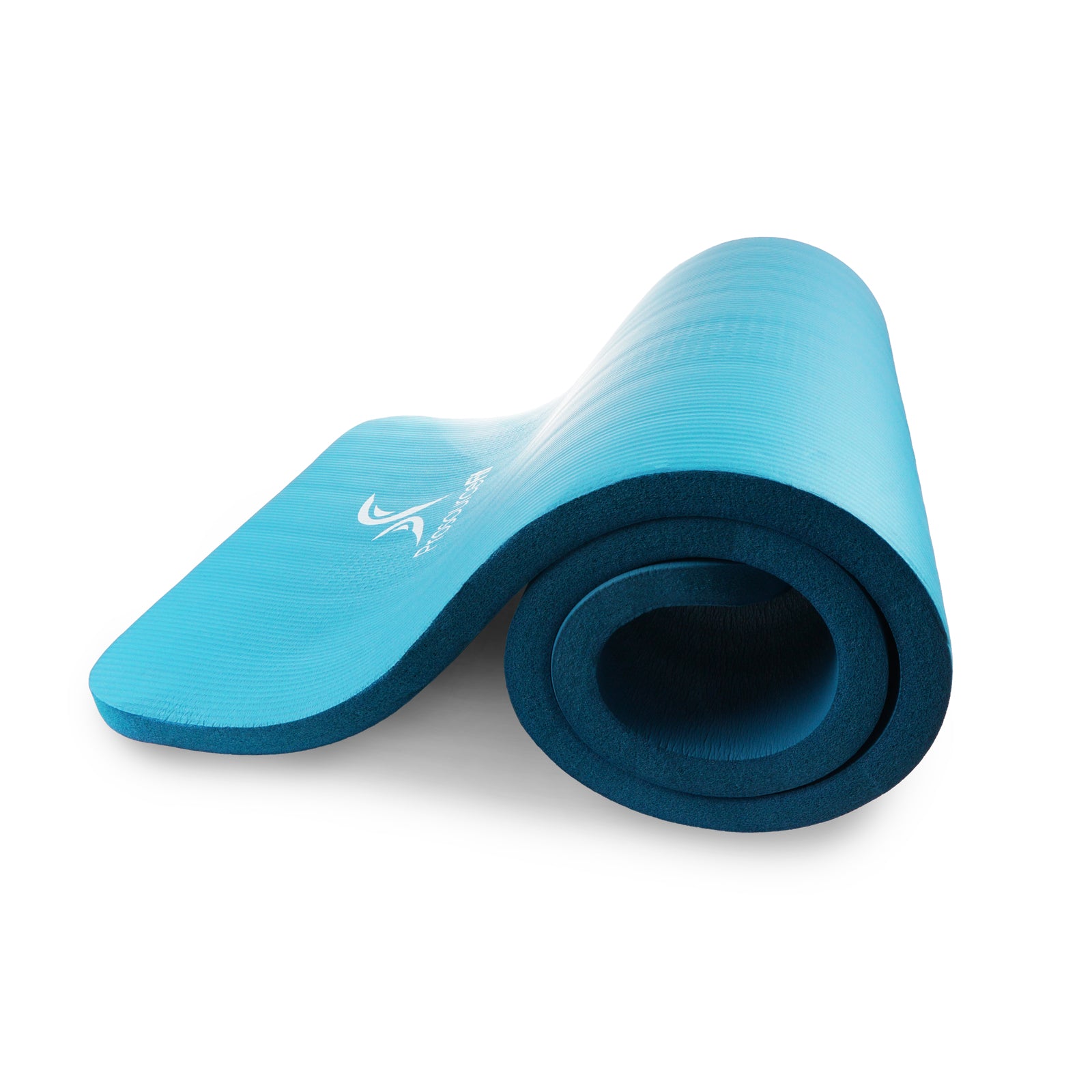Extra Thick Yoga and Pilates Mat  1-in, Aqua
