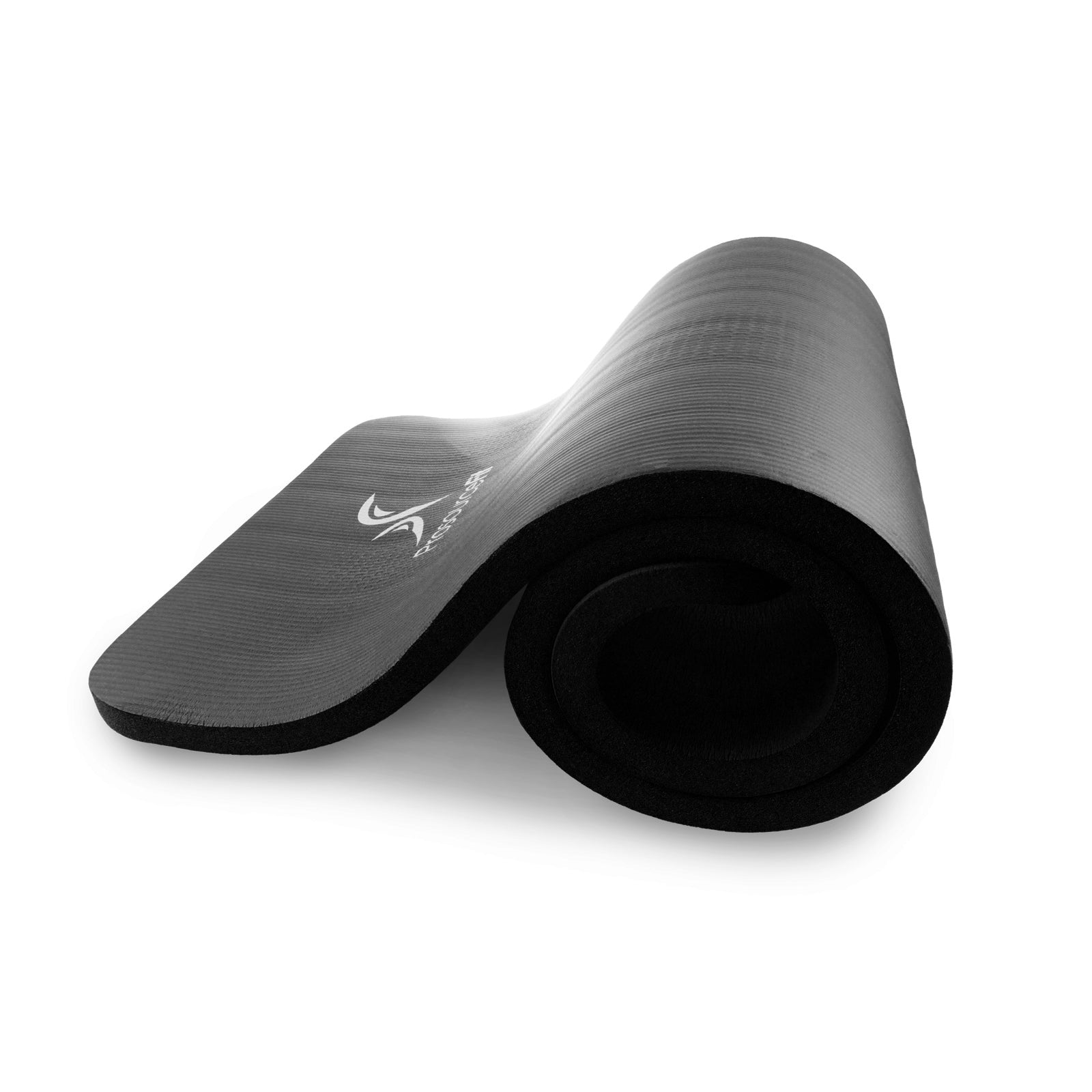 Extra Thick Yoga and Pilates Mat  1-in, Black