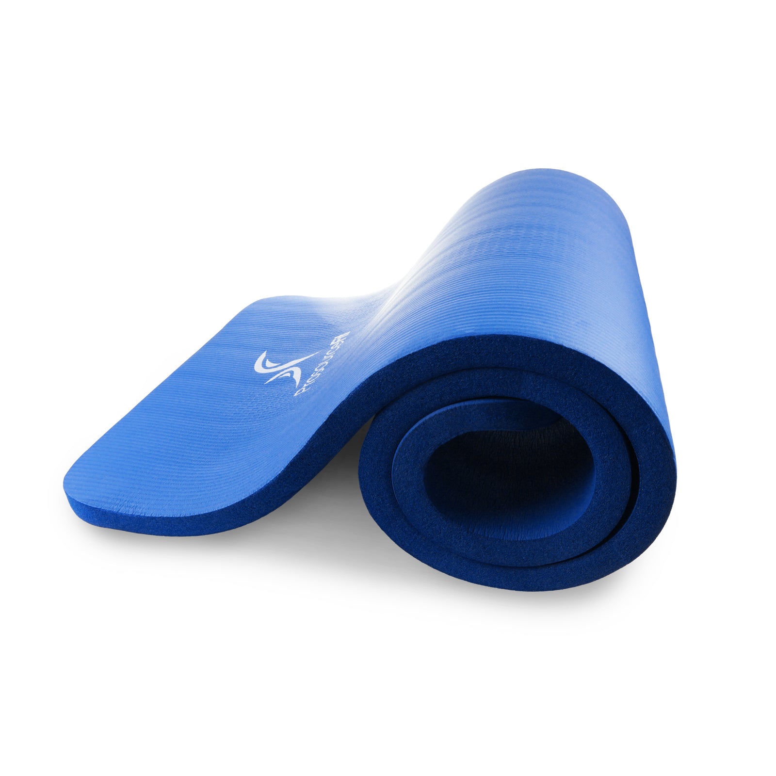 Extra Thick Yoga and Pilates Mat  1-in, Blue