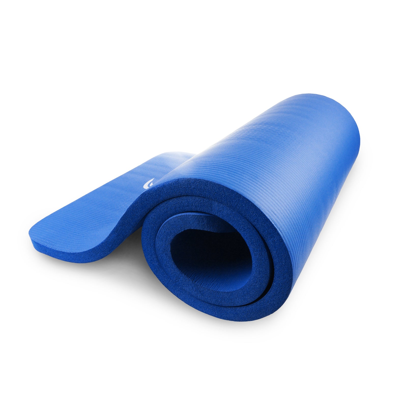 Extra Thick Yoga and Pilates Mat  1-in, Blue