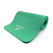 Extra Thick Yoga and Pilates Mat  1-in, Green