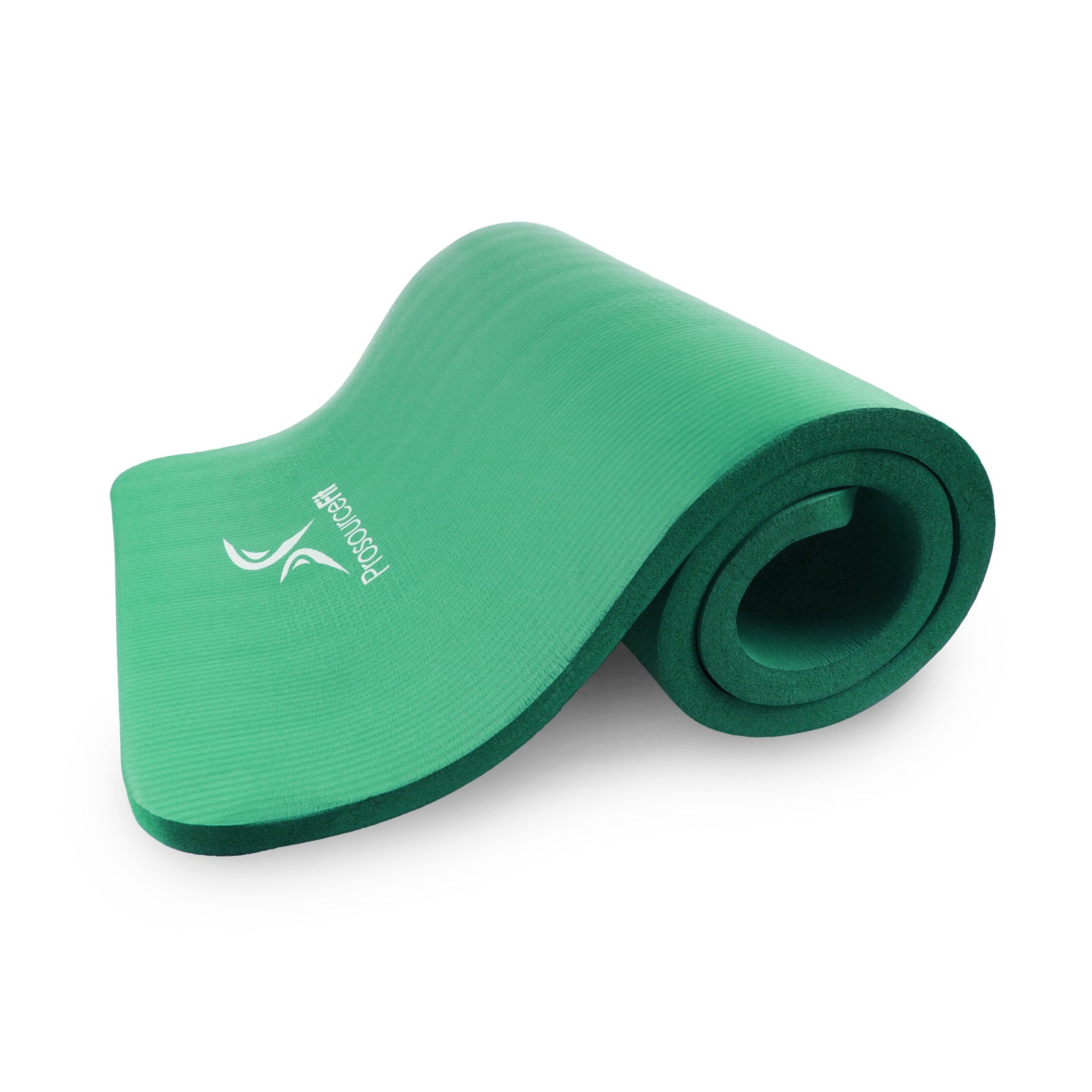 Extra Thick Yoga and Pilates Mat  1-in, Green