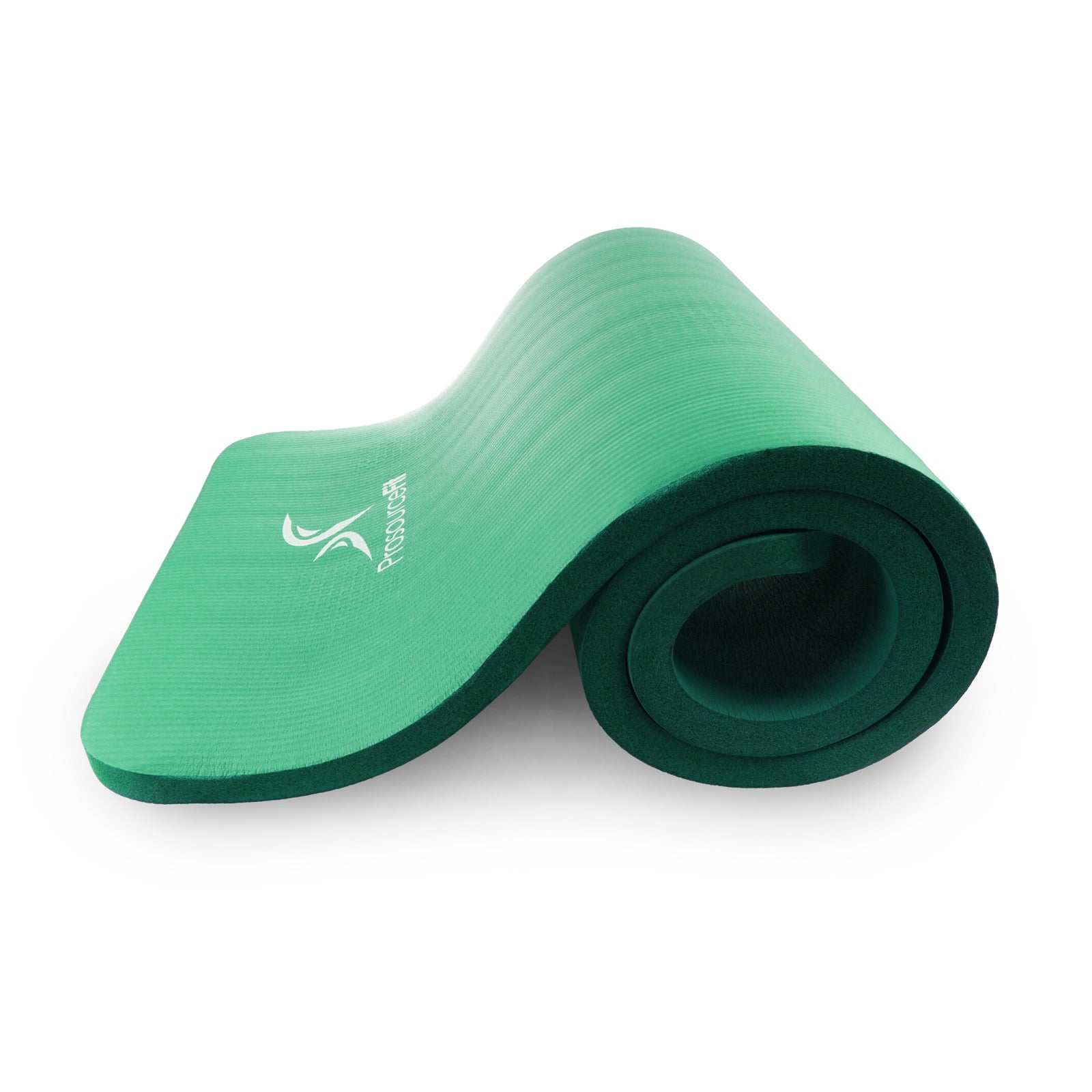 Extra Thick Yoga and Pilates Mat  1-in, Green