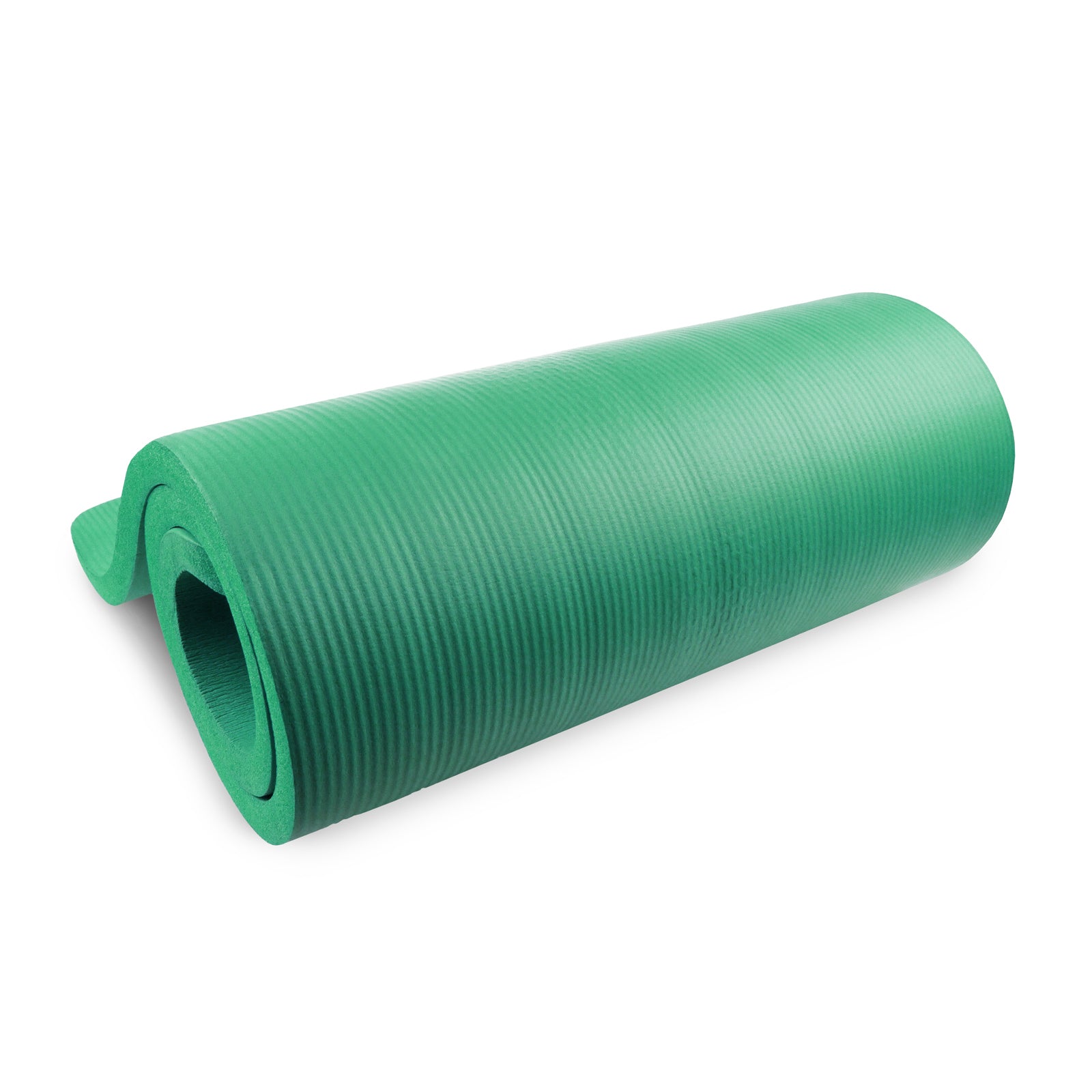 Extra Thick Yoga and Pilates Mat  1-in, Green