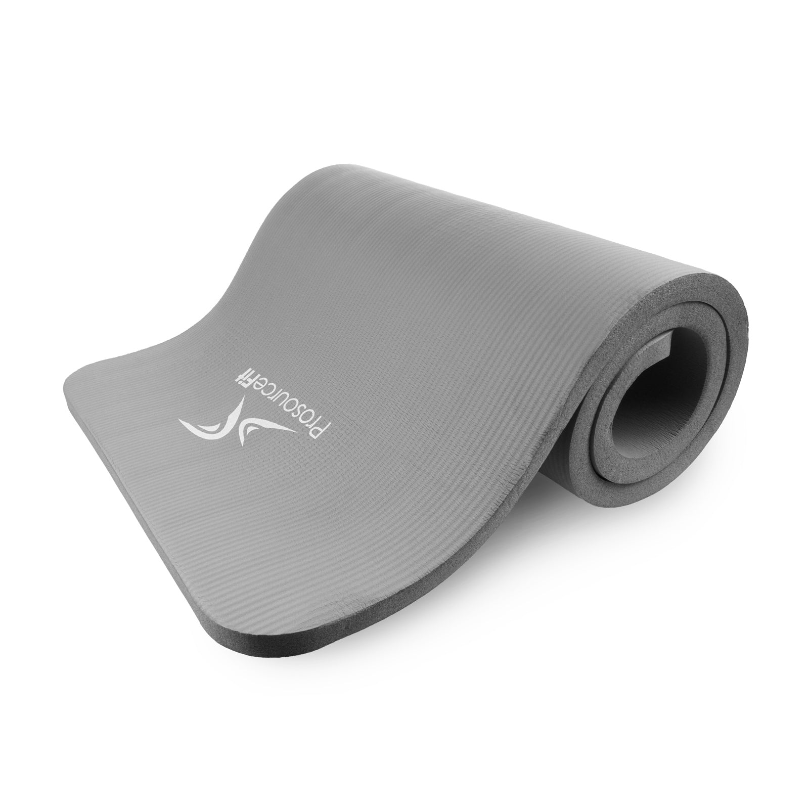 Extra Thick Yoga and Pilates Mat  1-in, Gray