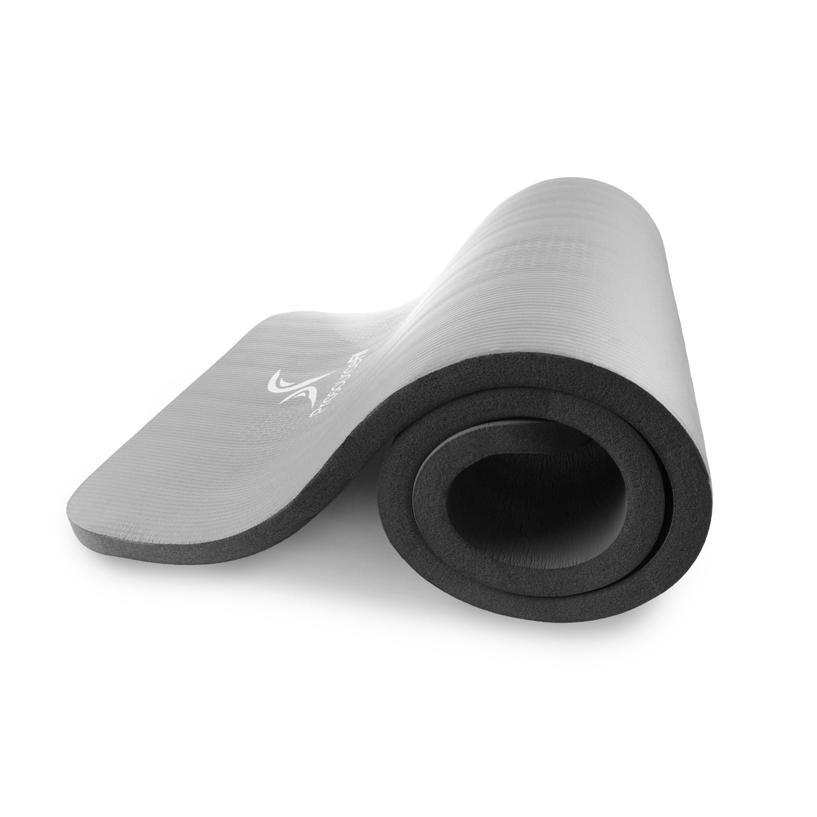 Extra Thick Yoga and Pilates Mat  1-in, Gray