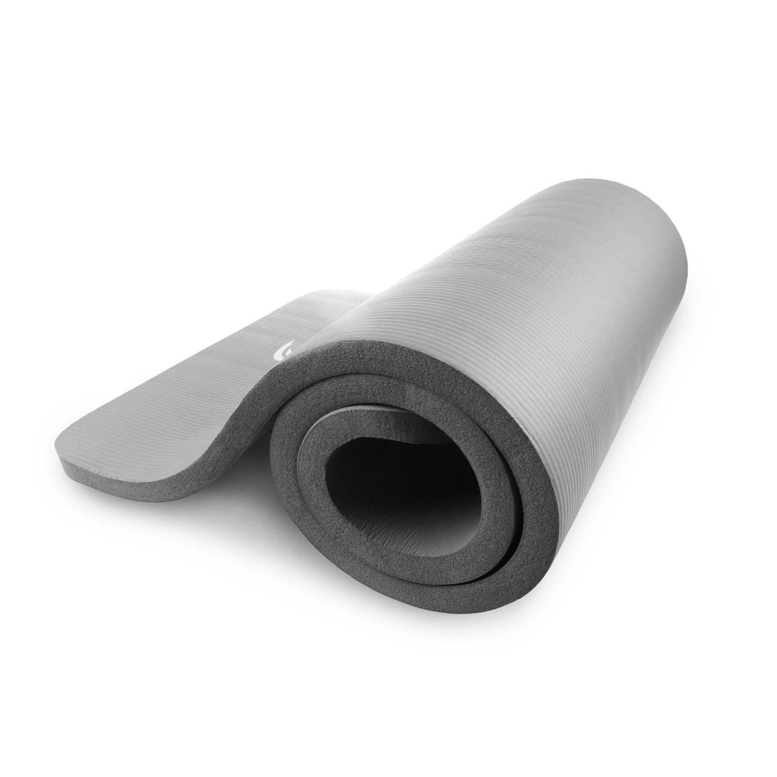 Extra Thick Yoga and Pilates Mat  1-in, Gray