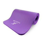 Extra Thick Yoga and Pilates Mat  1-in, Purple