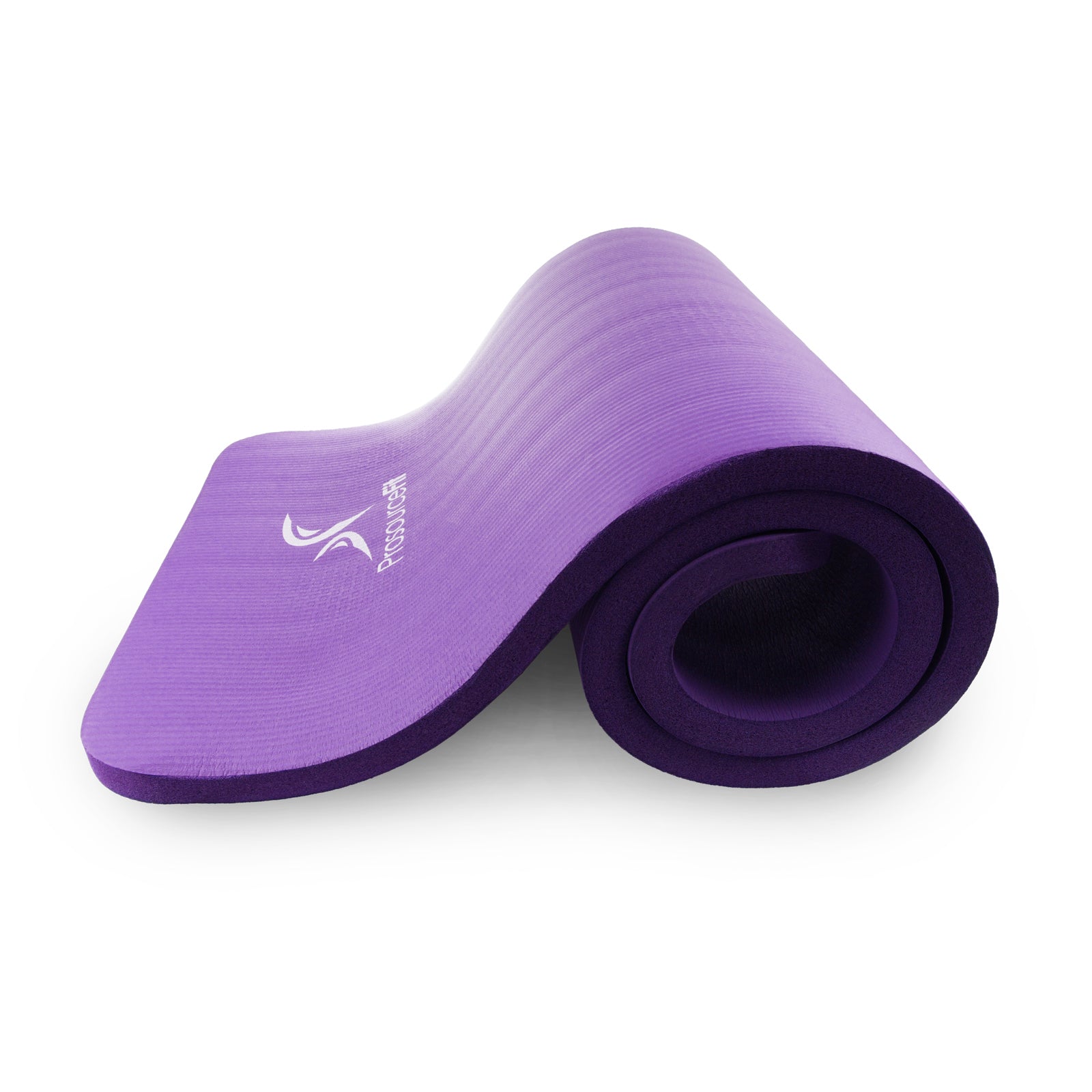 Extra Thick Yoga and Pilates Mat  1-in, Purple