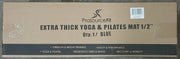 Extra Thick Yoga and Pilates Mat  1/2-in, Blue