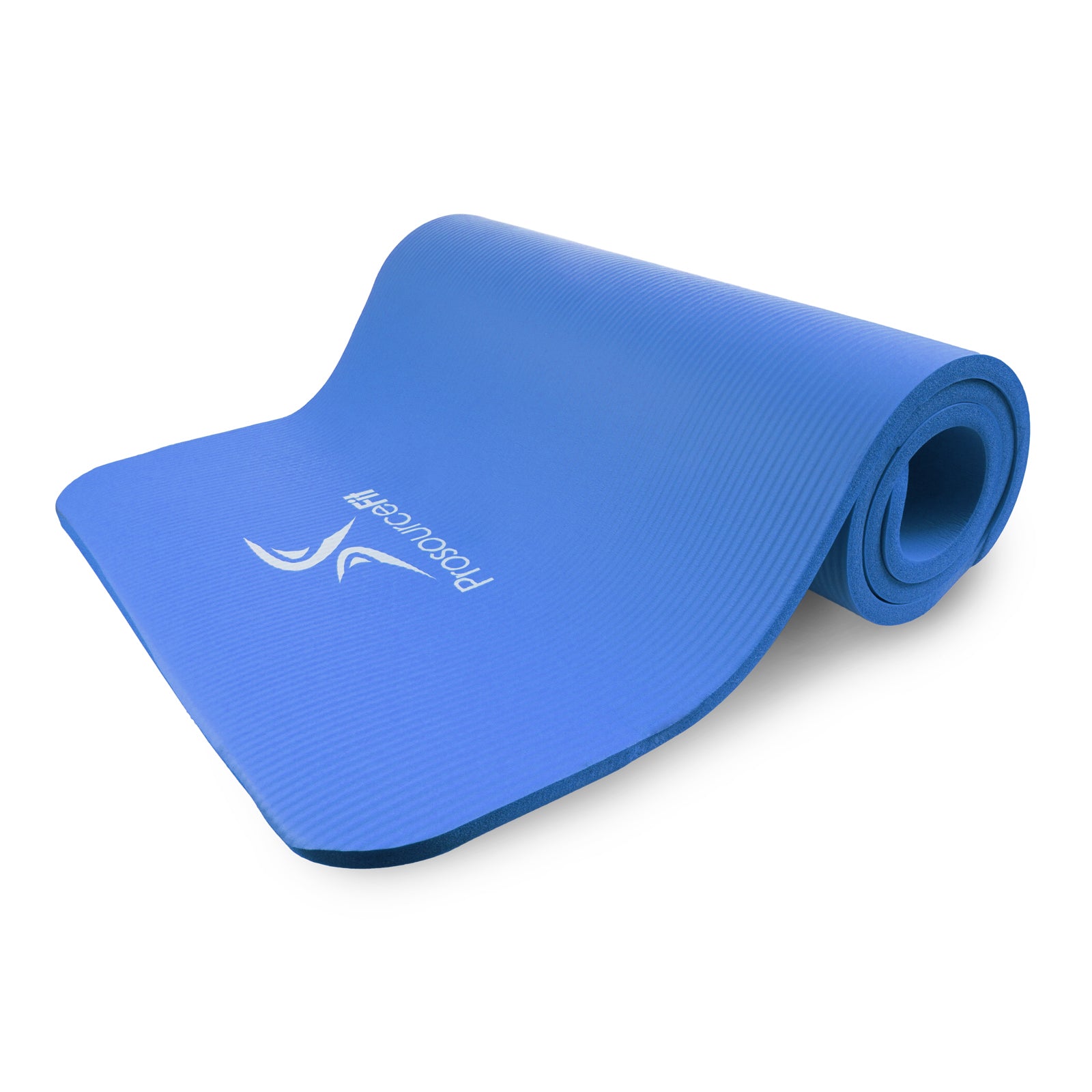 Extra Thick Yoga and Pilates Mat  1/2-in, Blue