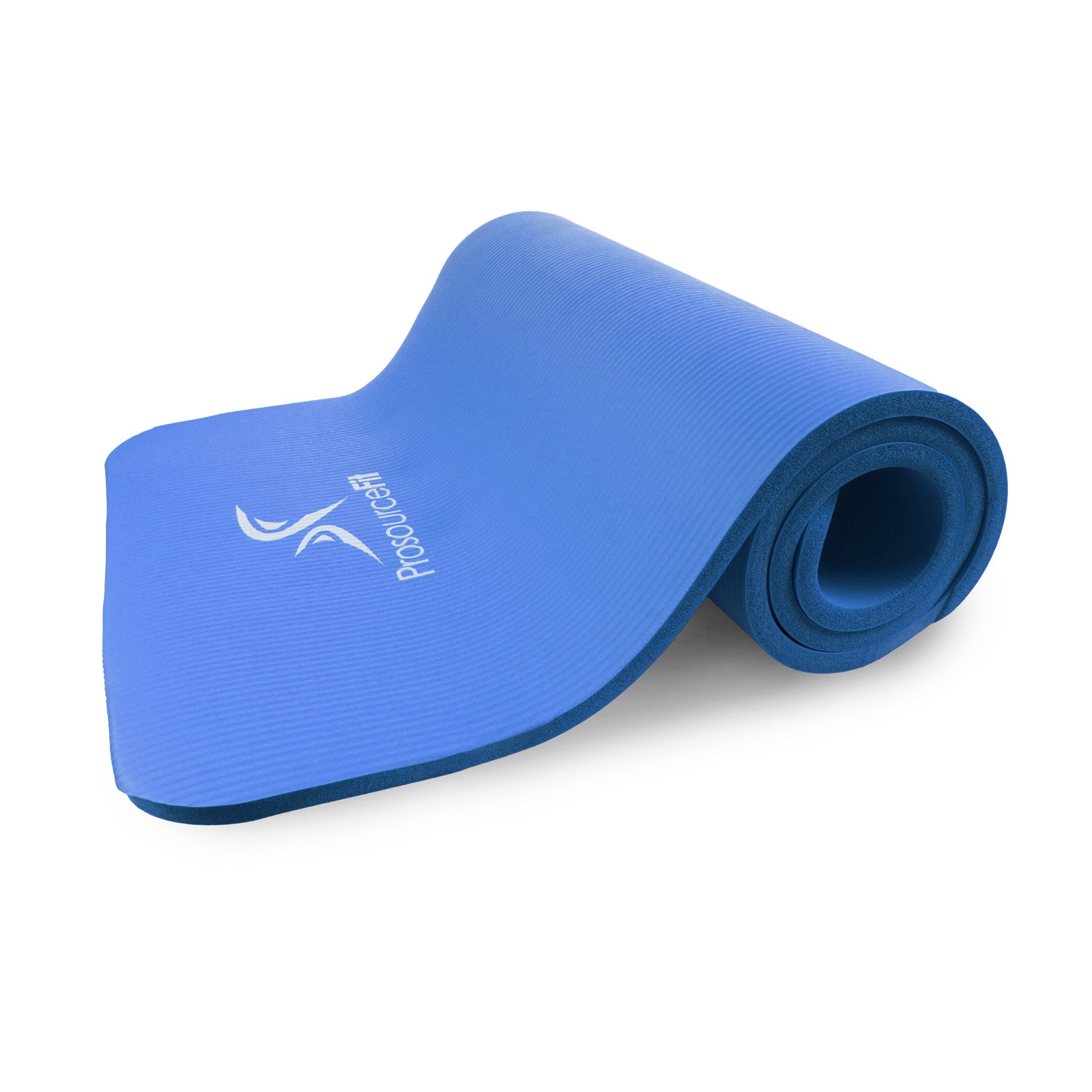 Extra Thick Yoga and Pilates Mat  1/2-in, Blue