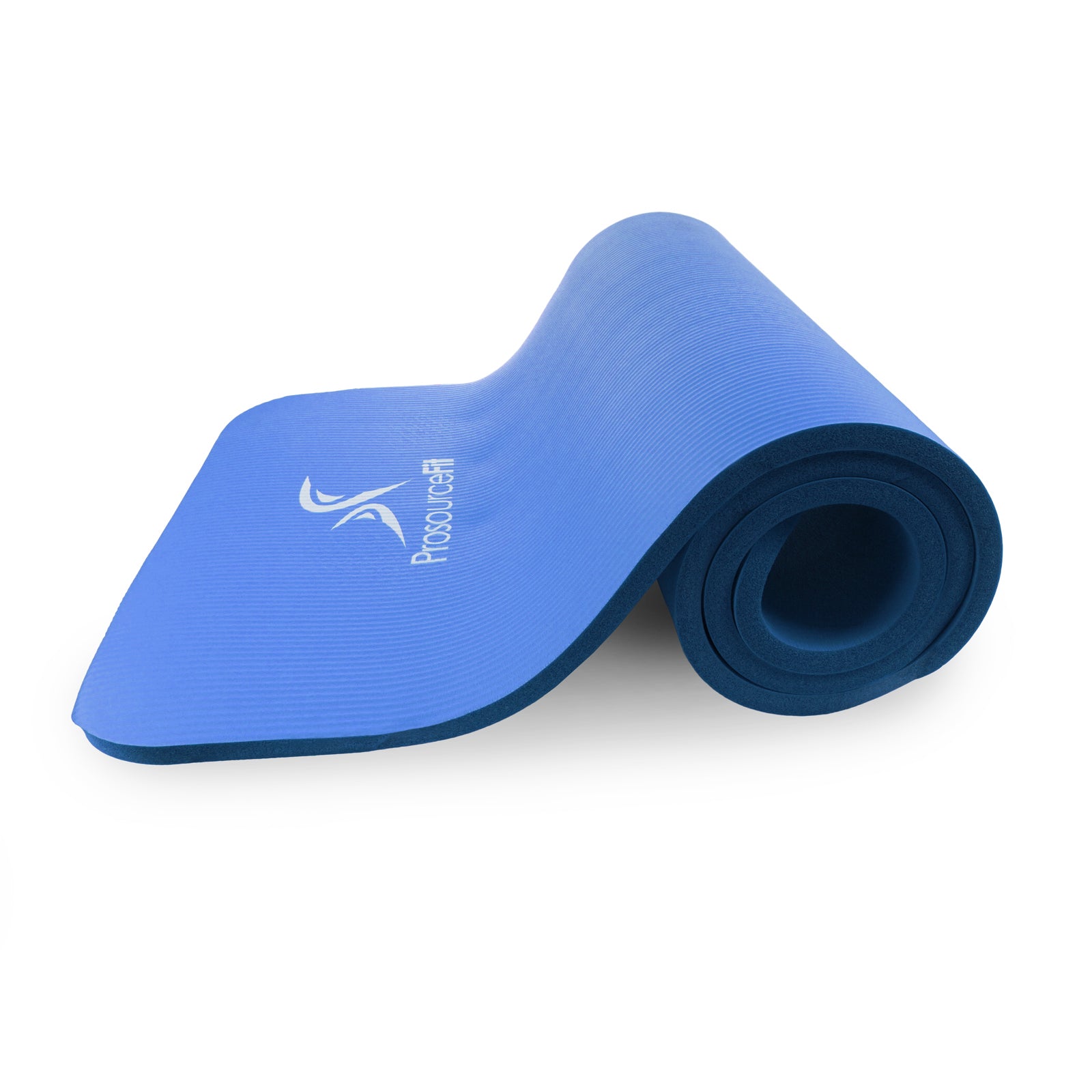 Extra Thick Yoga and Pilates Mat  1/2-in, Blue