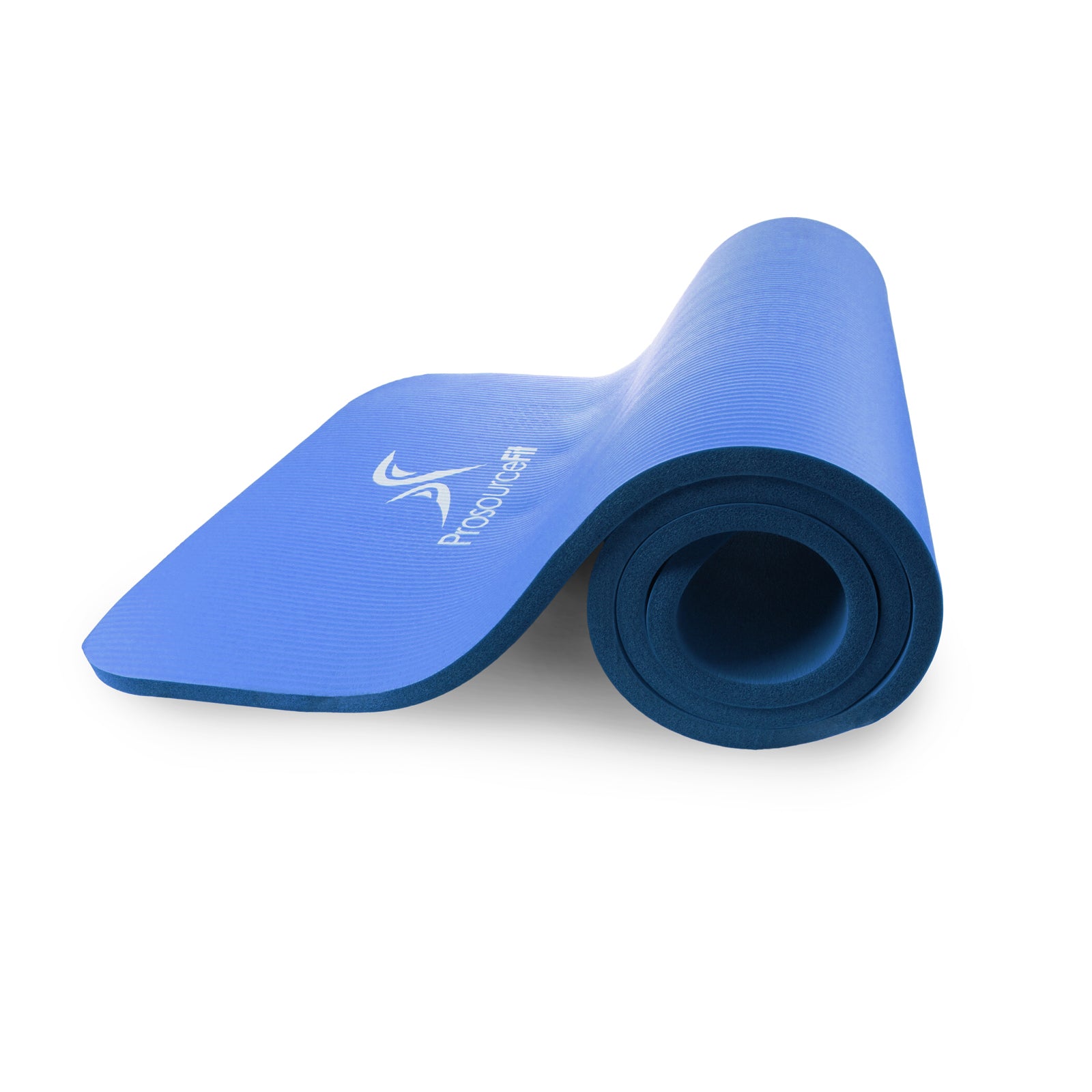 Extra Thick Yoga and Pilates Mat  1/2-in, Blue