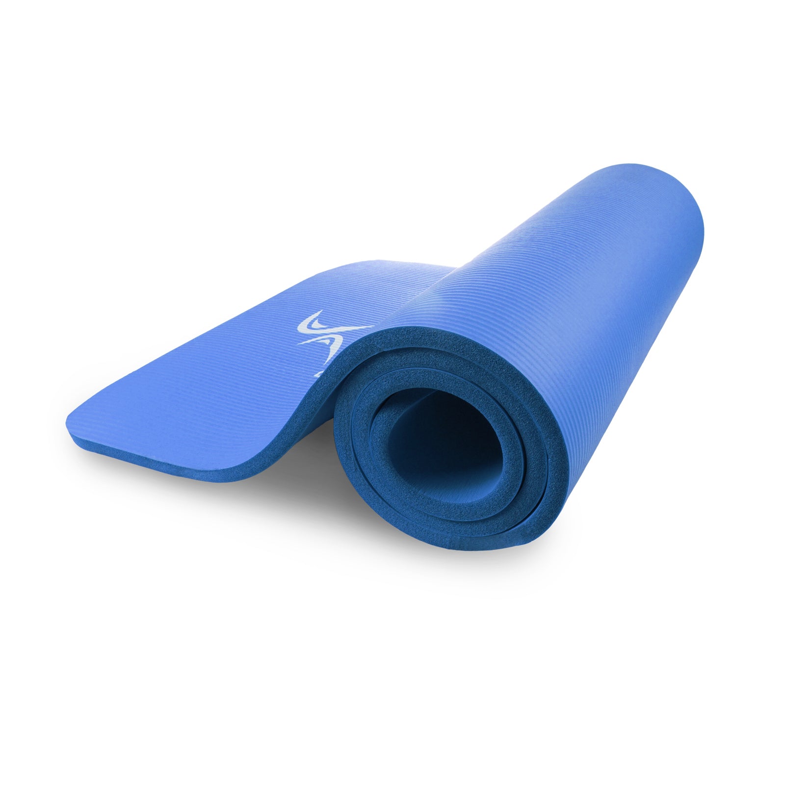 Extra Thick Yoga and Pilates Mat  1/2-in, Blue