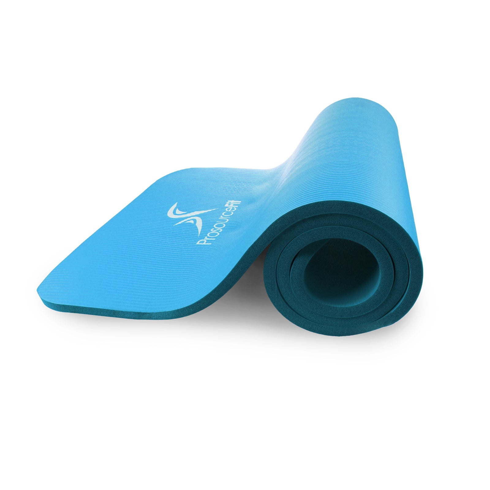 Extra Thick Yoga and Pilates Mat  1/2-in, Aqua