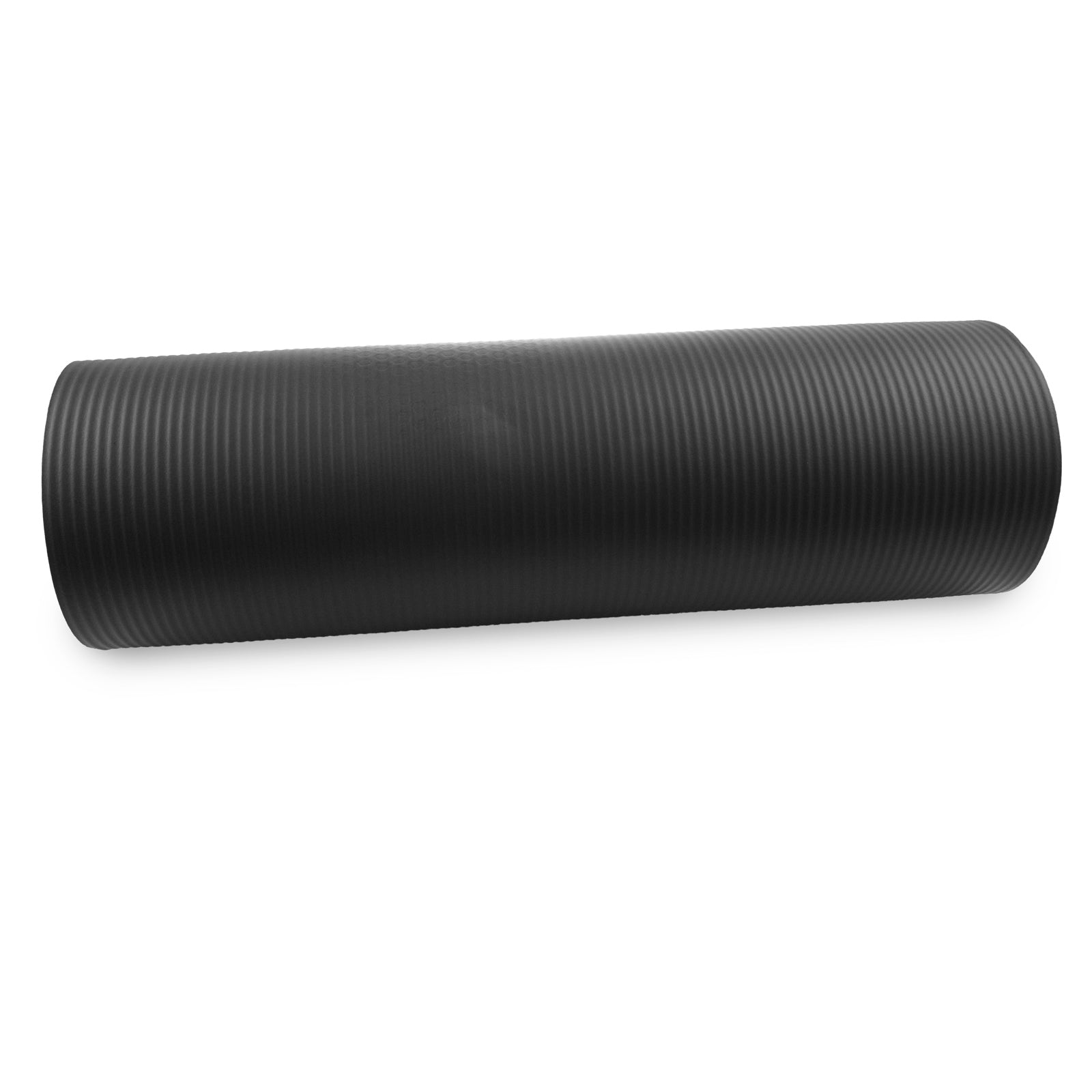 Extra Thick Yoga and Pilates Mat  1/2-in, Black